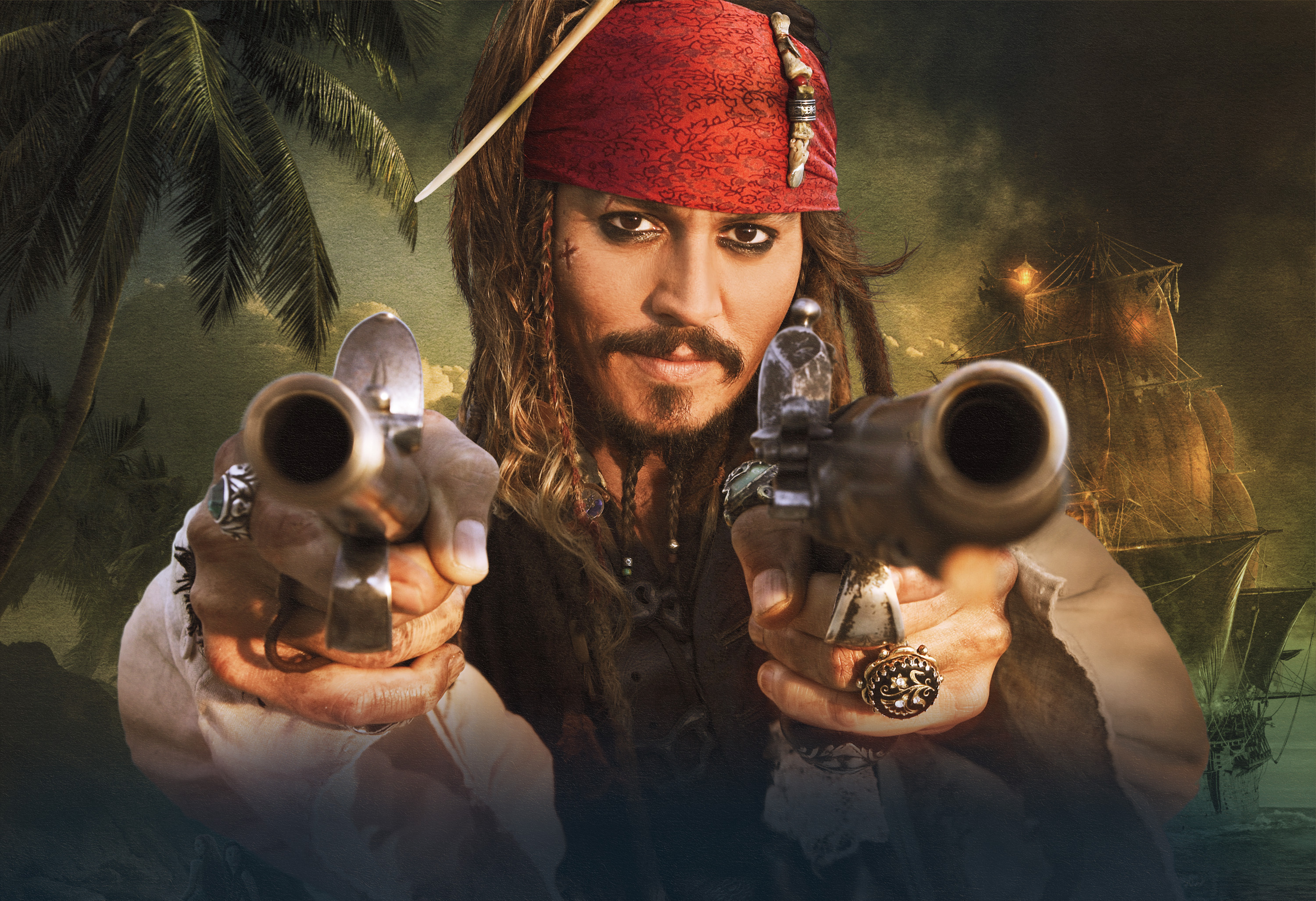 Johnny Depp  4k Wallpaper