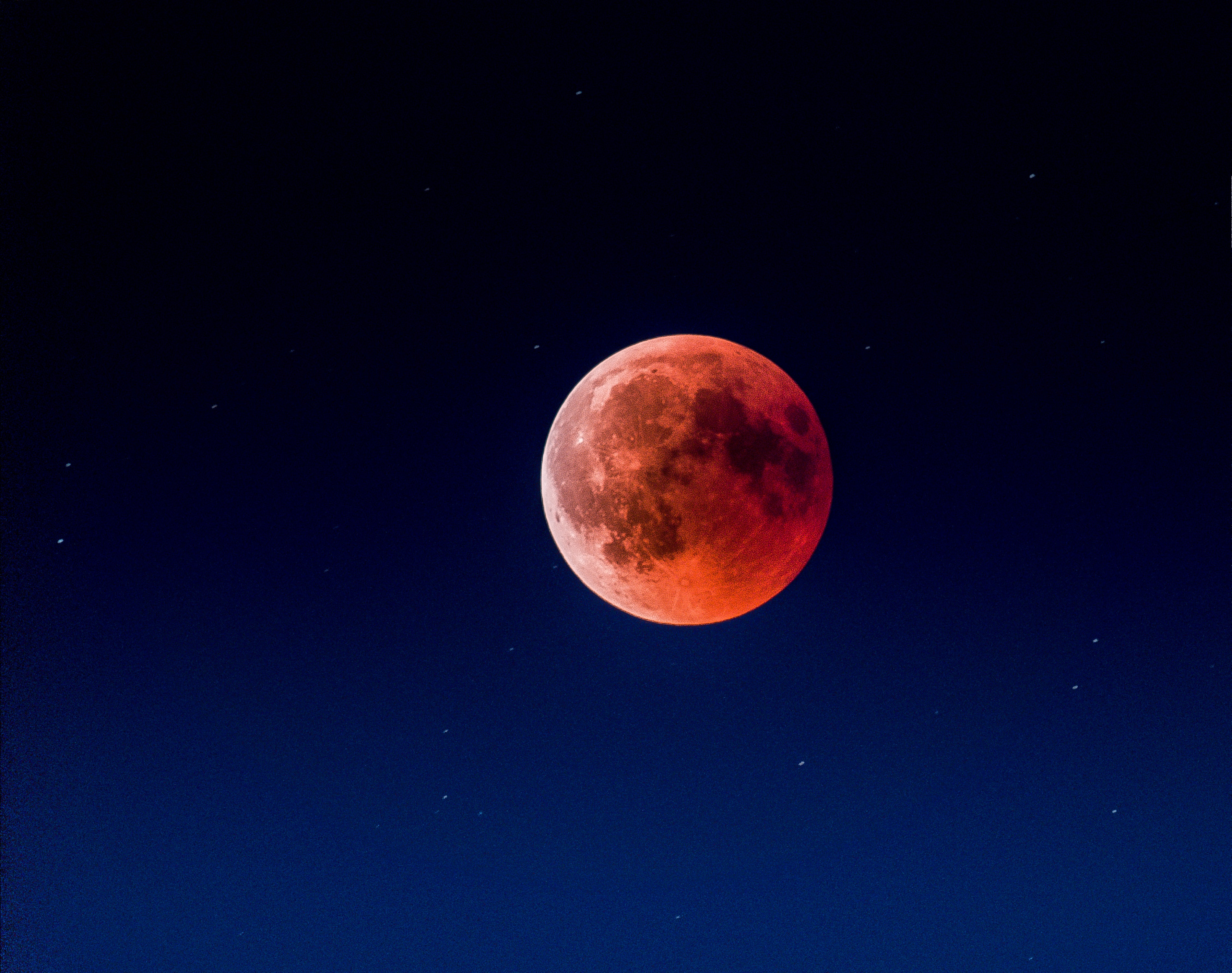 143174 скачать обои красная луна, космос, полнолуние, затмение, кровавая луна - заставки и картинки бесплатно