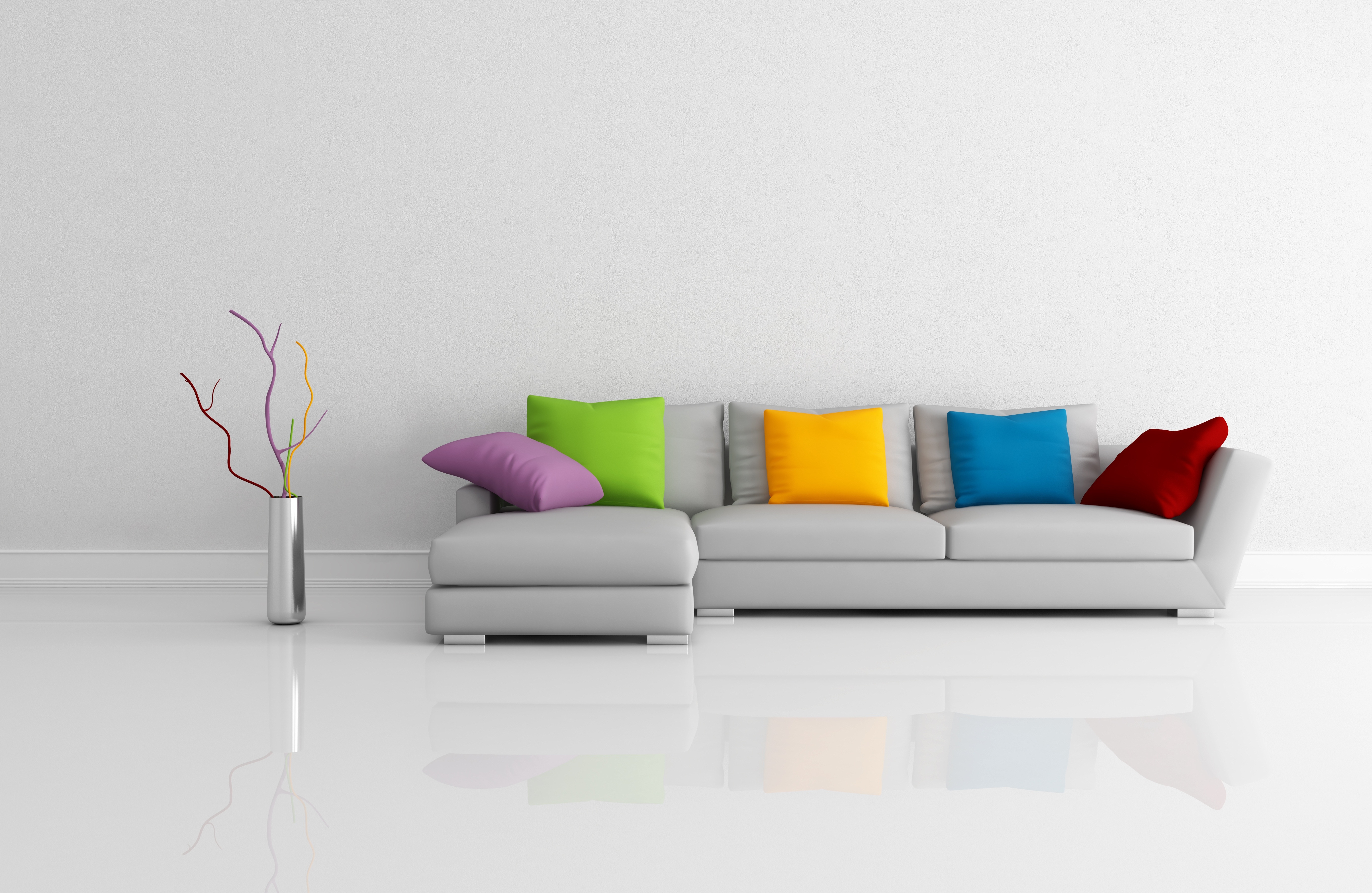 Sofa 4K Wallpaper