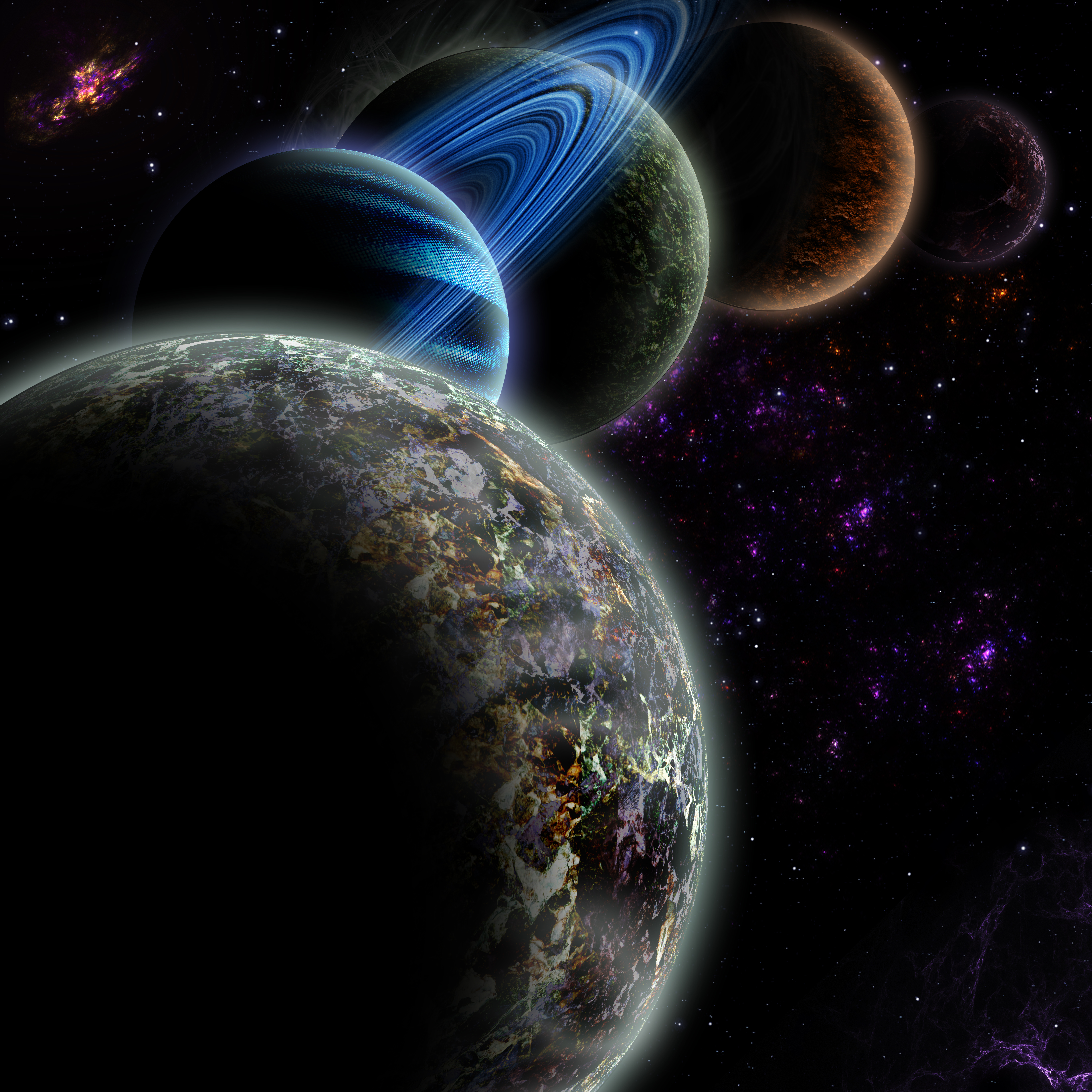 131271 descargar fondo de pantalla planetas, universo, estrellas, galaxia: protectores de pantalla e imágenes gratis