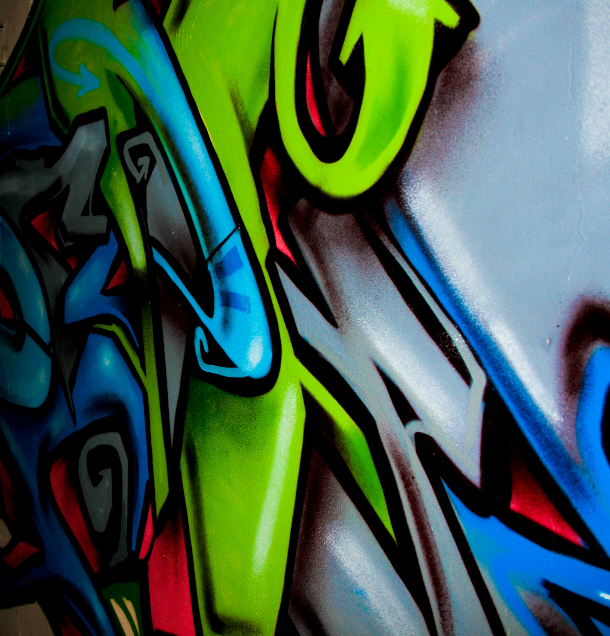 graffiti, art, paint, wall