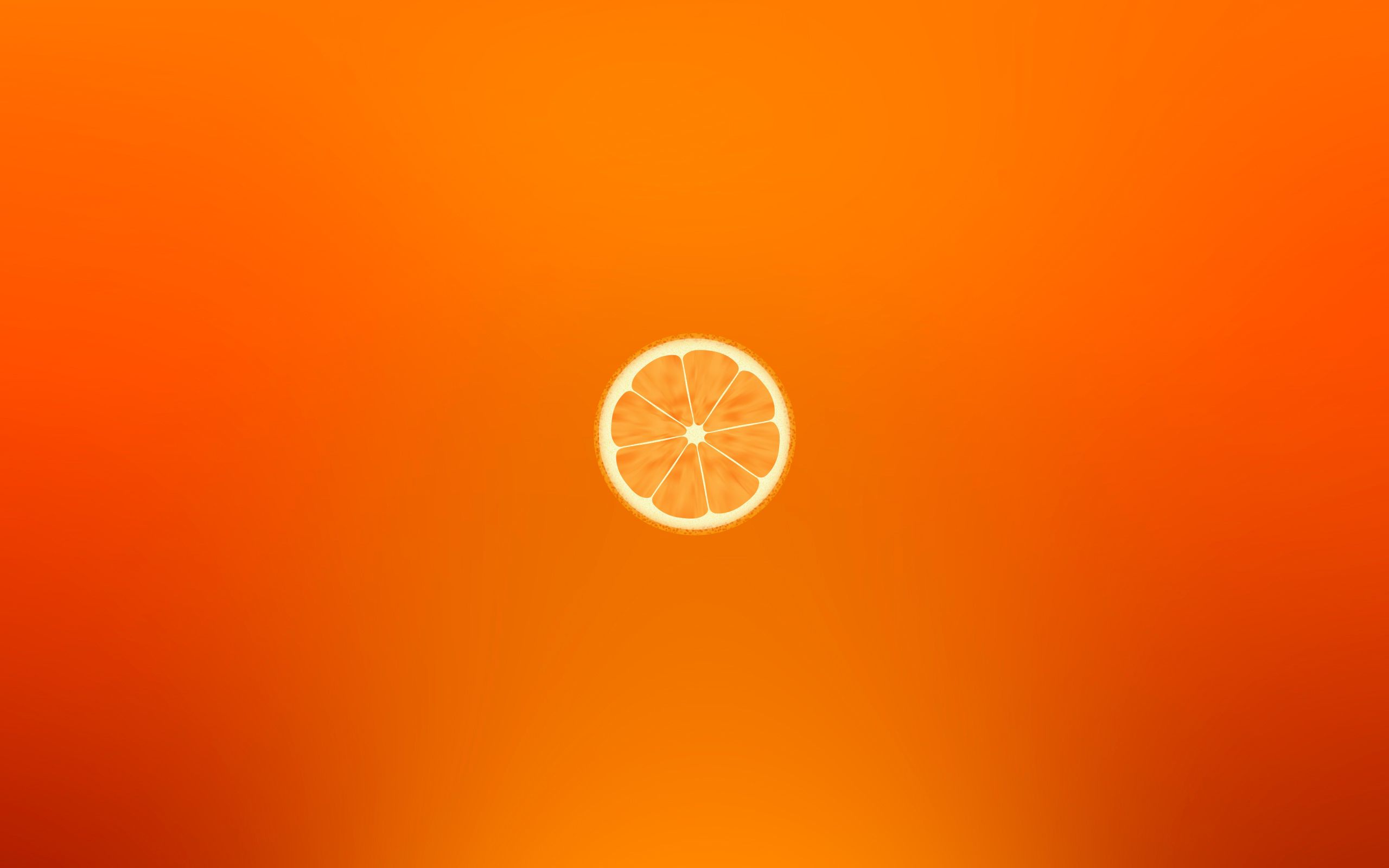 89758 download wallpaper minimalism, orange, vector, slice, section, lobule, clove screensavers and pictures for free