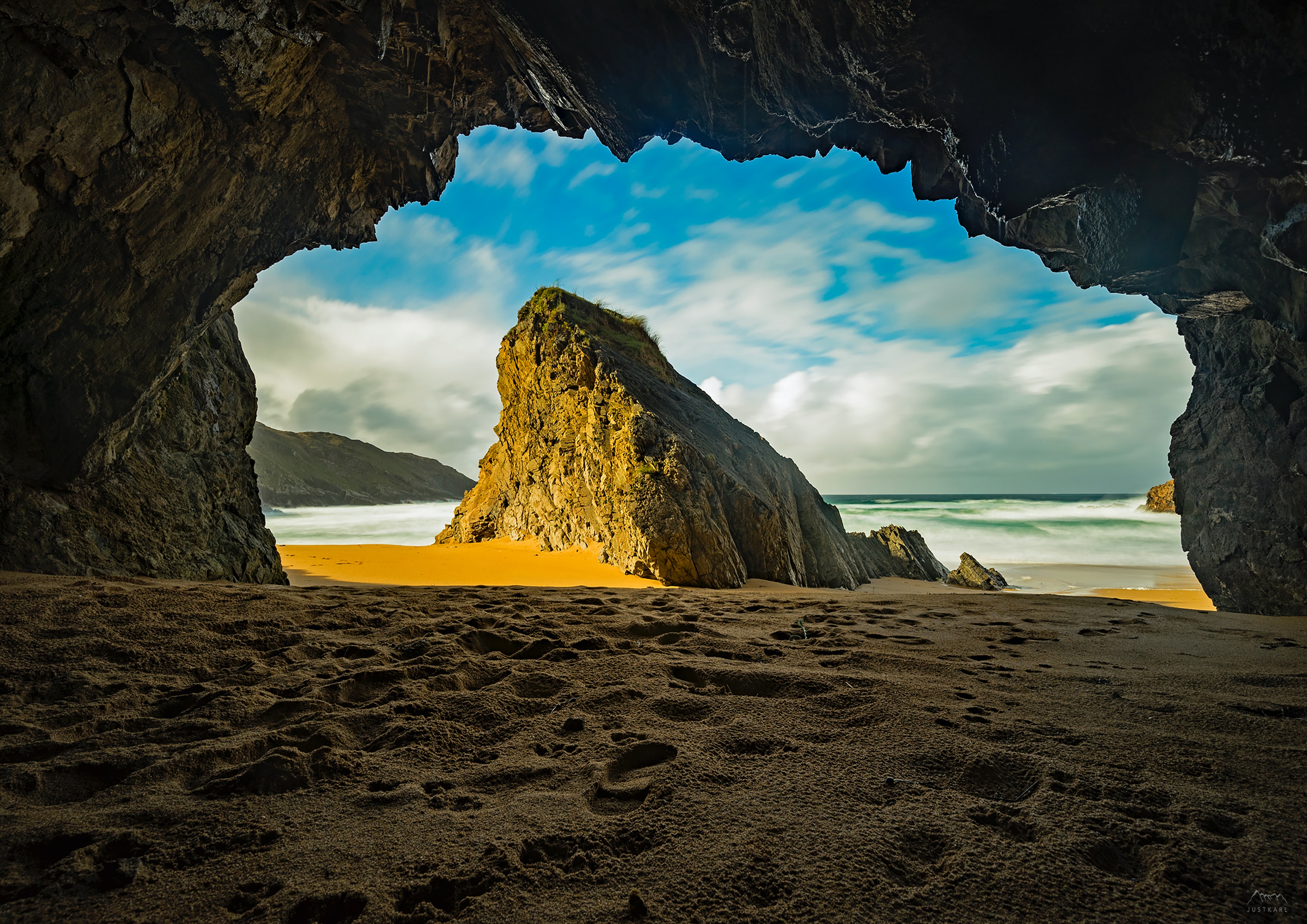 71410 Hintergrundbild herunterladen natur, strand, felsen, rock, stein, höhle, ein stein - Bildschirmschoner und Bilder kostenlos