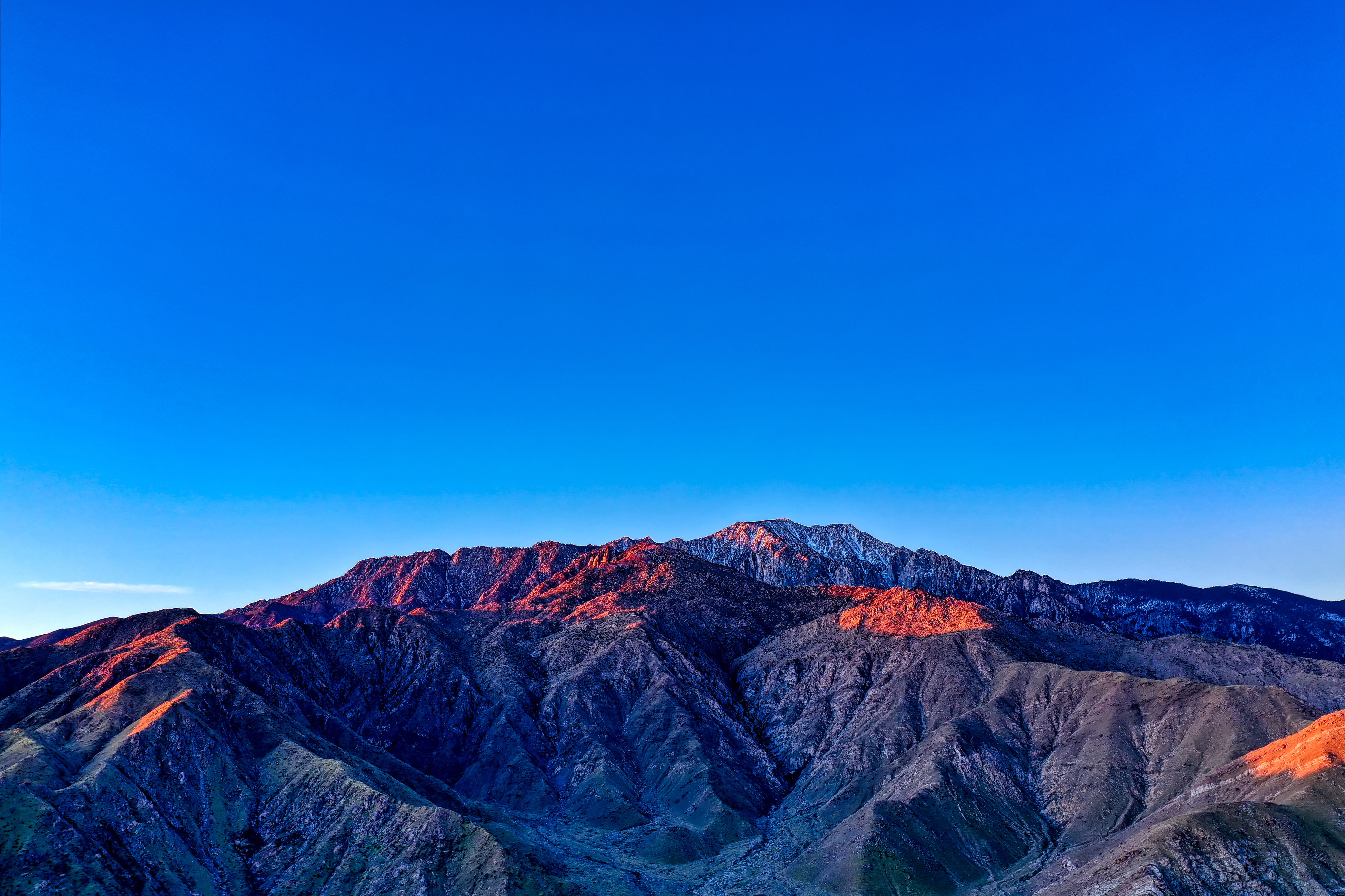 mountains, mountain range, landscape, sky 4K, Ultra HD