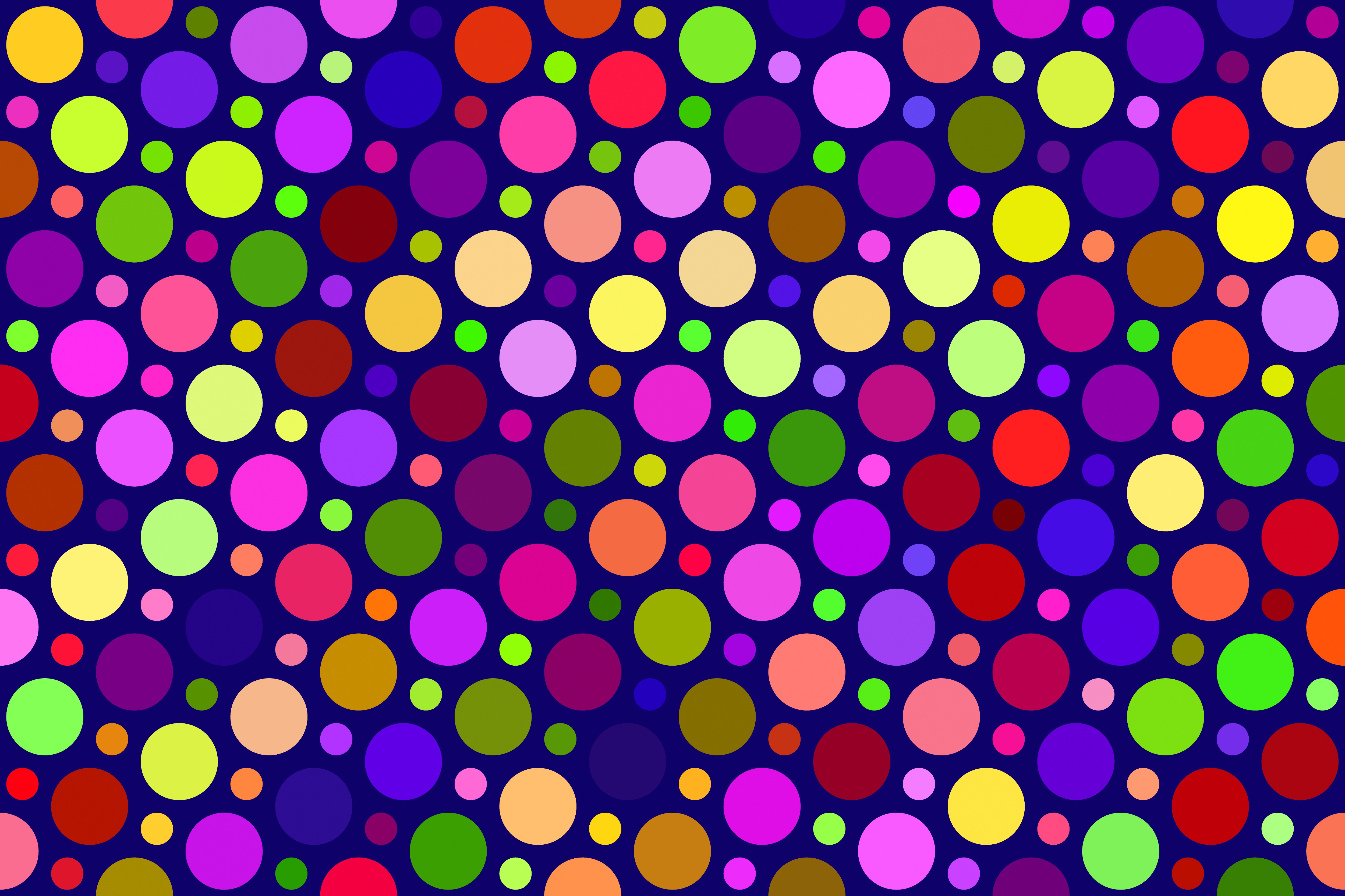 android multicolored, circles, motley, texture, textures