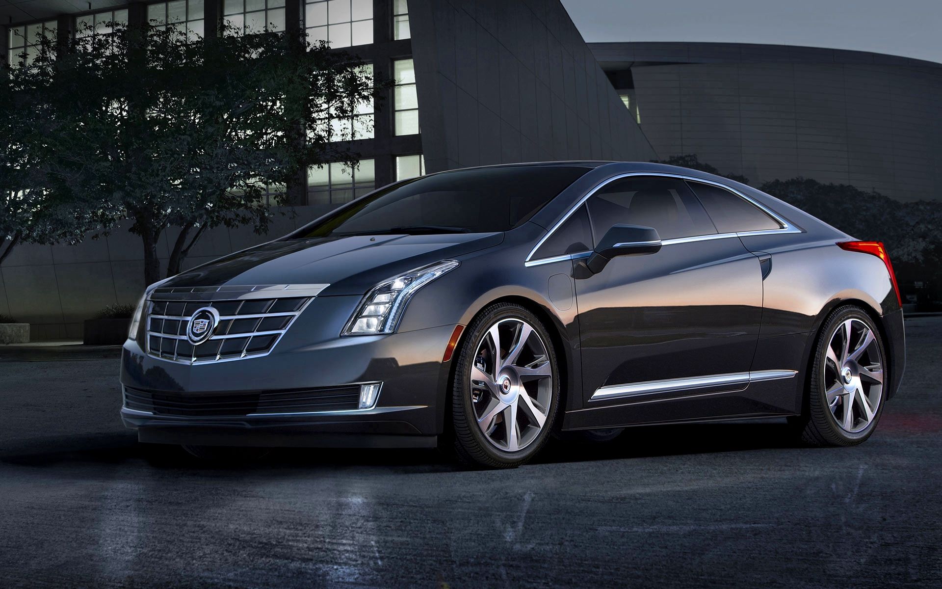 cars, cadillac, auto, side view, coupe, compartment, elr