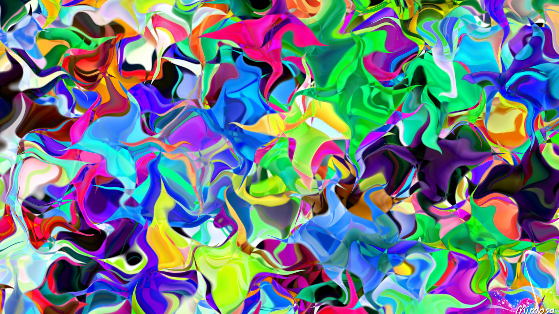 android abstract, colors, colorful, distortion, ripple, shapes