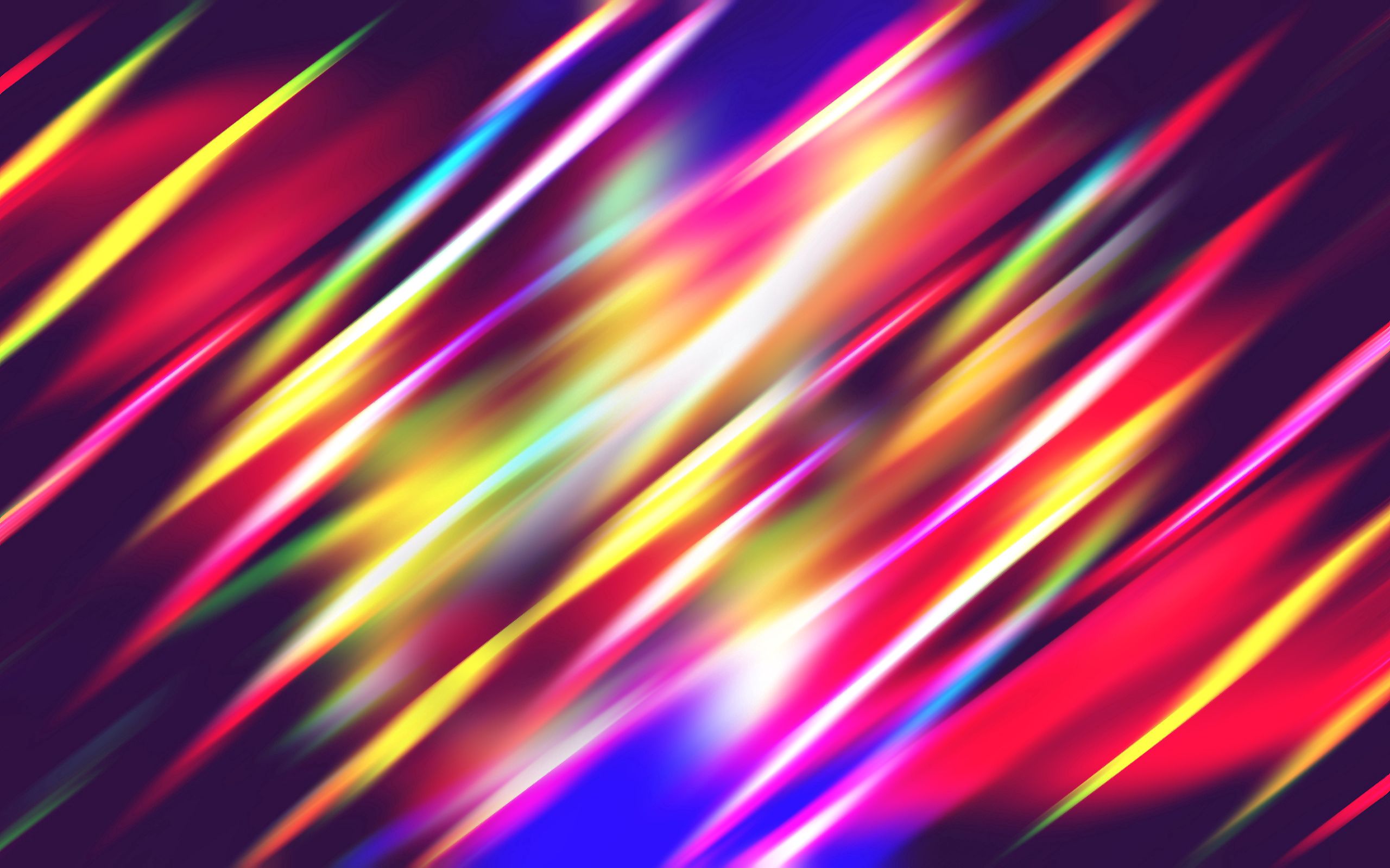 motley, abstract, multicolored, lines, stripes, streaks, obliquely 5K