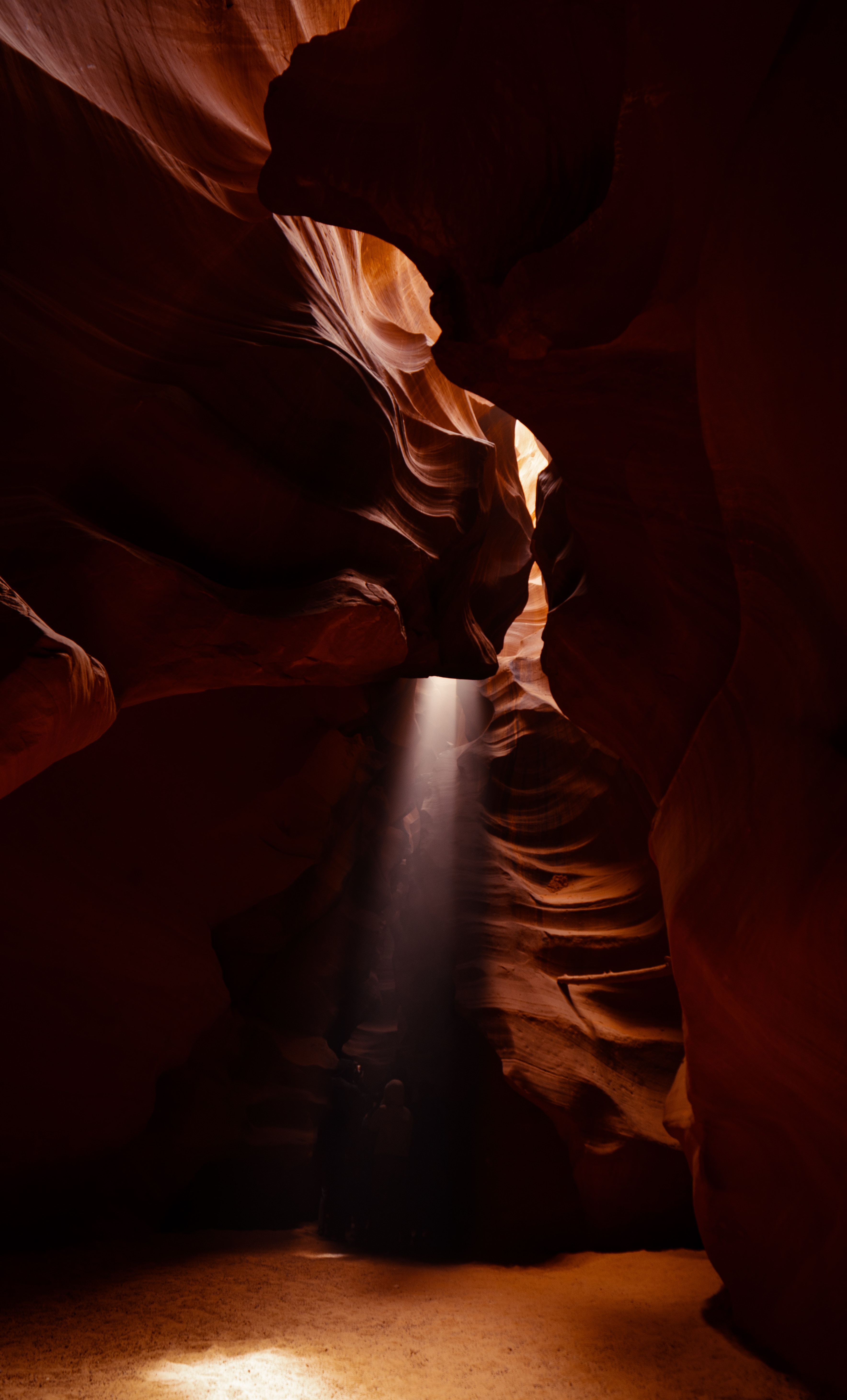123763 download wallpaper nature, canyon, dark, stone, cave, sunlight screensavers and pictures for free