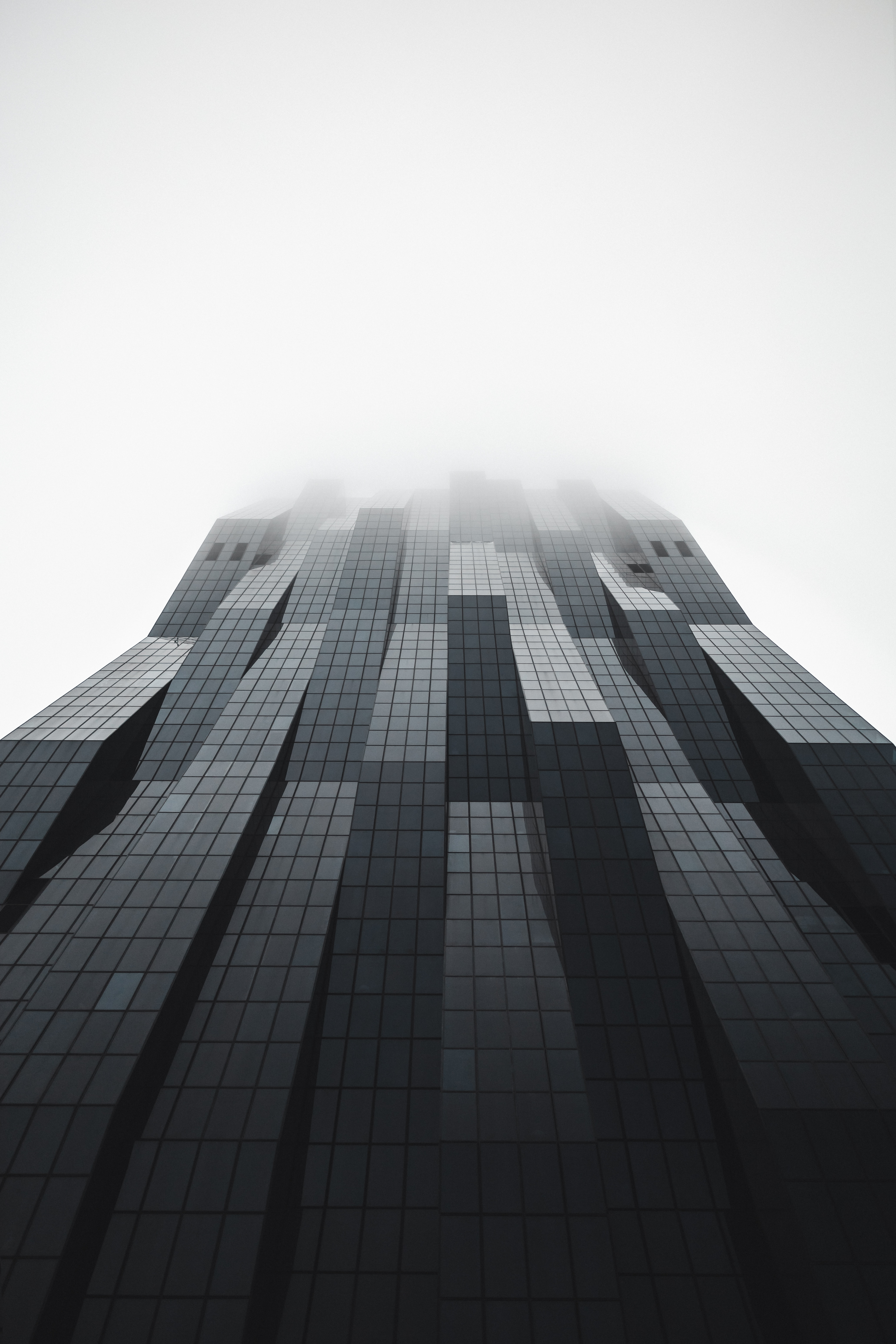 grey, architecture, building, minimalism, facade, modern, up to date Phone Background