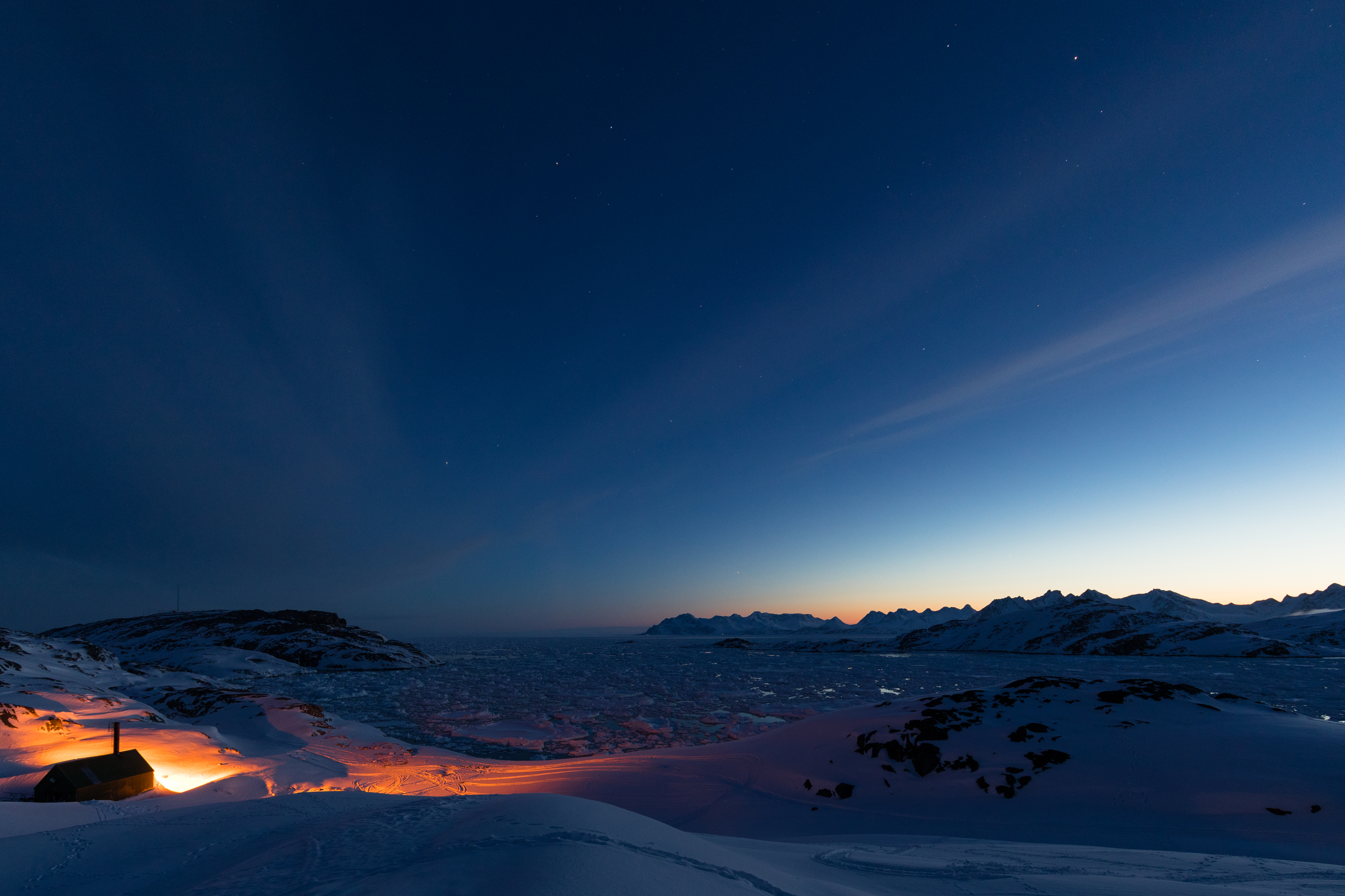 kulusuk, ice, nature, sunset, mountains, snow, ice floes, greenland for android