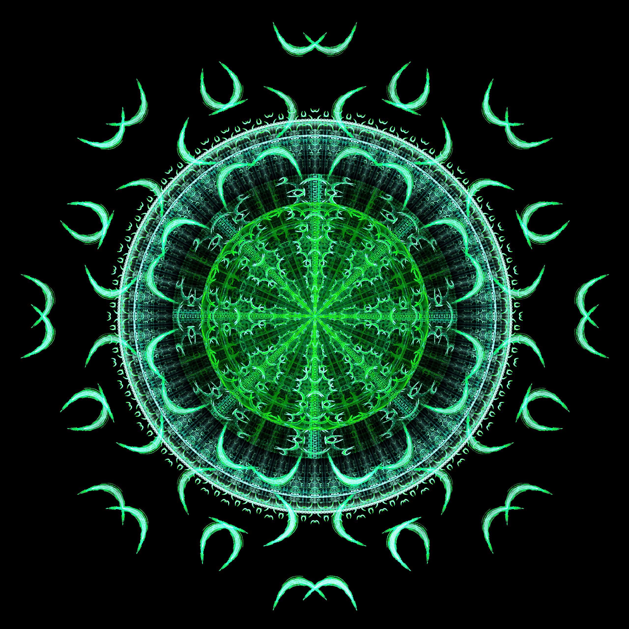 symmetry, pattern, abstract, fractal Free Pure 4K Ultra