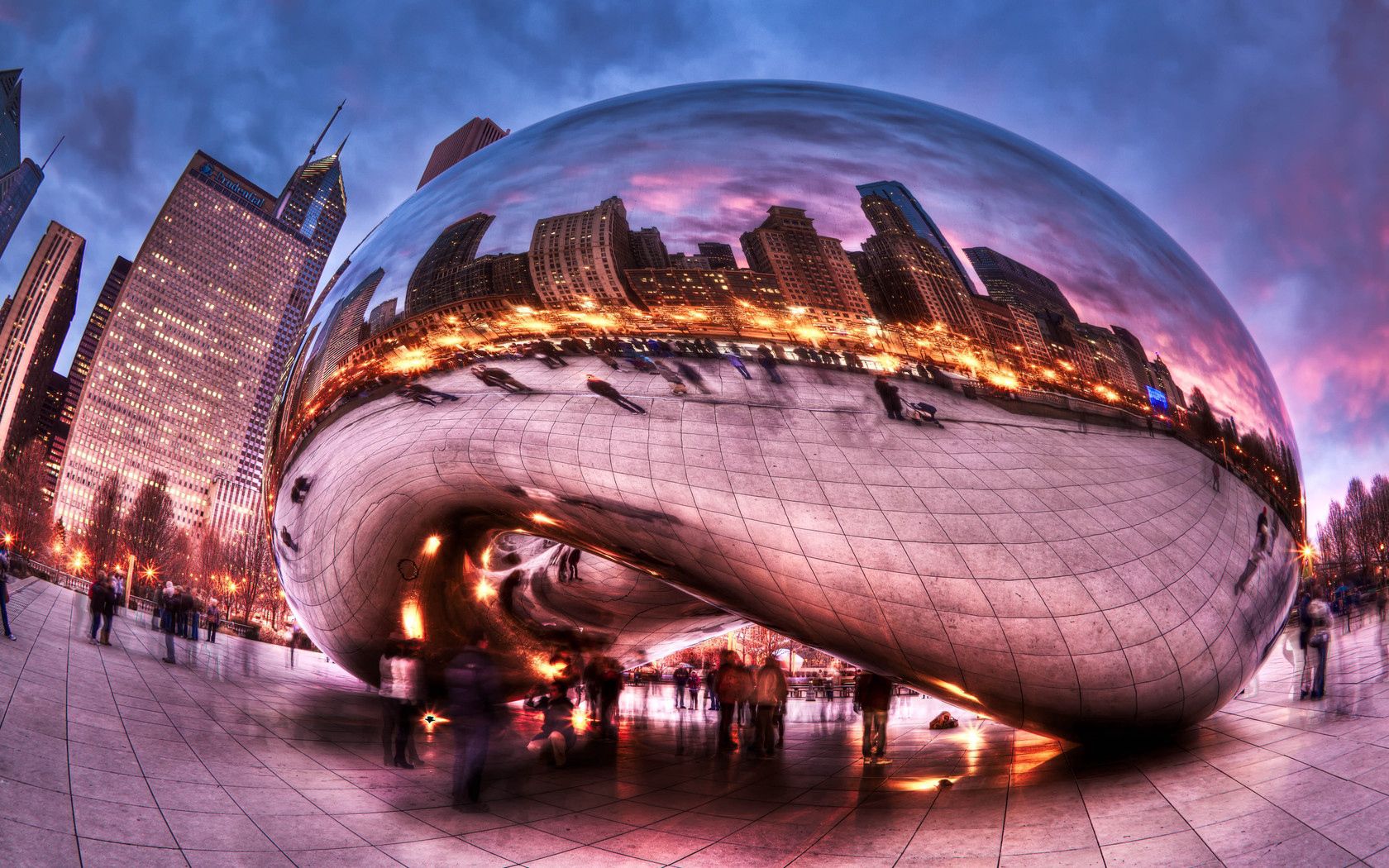 80221 Bildschirmschoner und Hintergrundbilder Chicago auf Ihrem Telefon. Laden Sie fish eye, millennium-park, städte, menschen Bilder kostenlos herunter