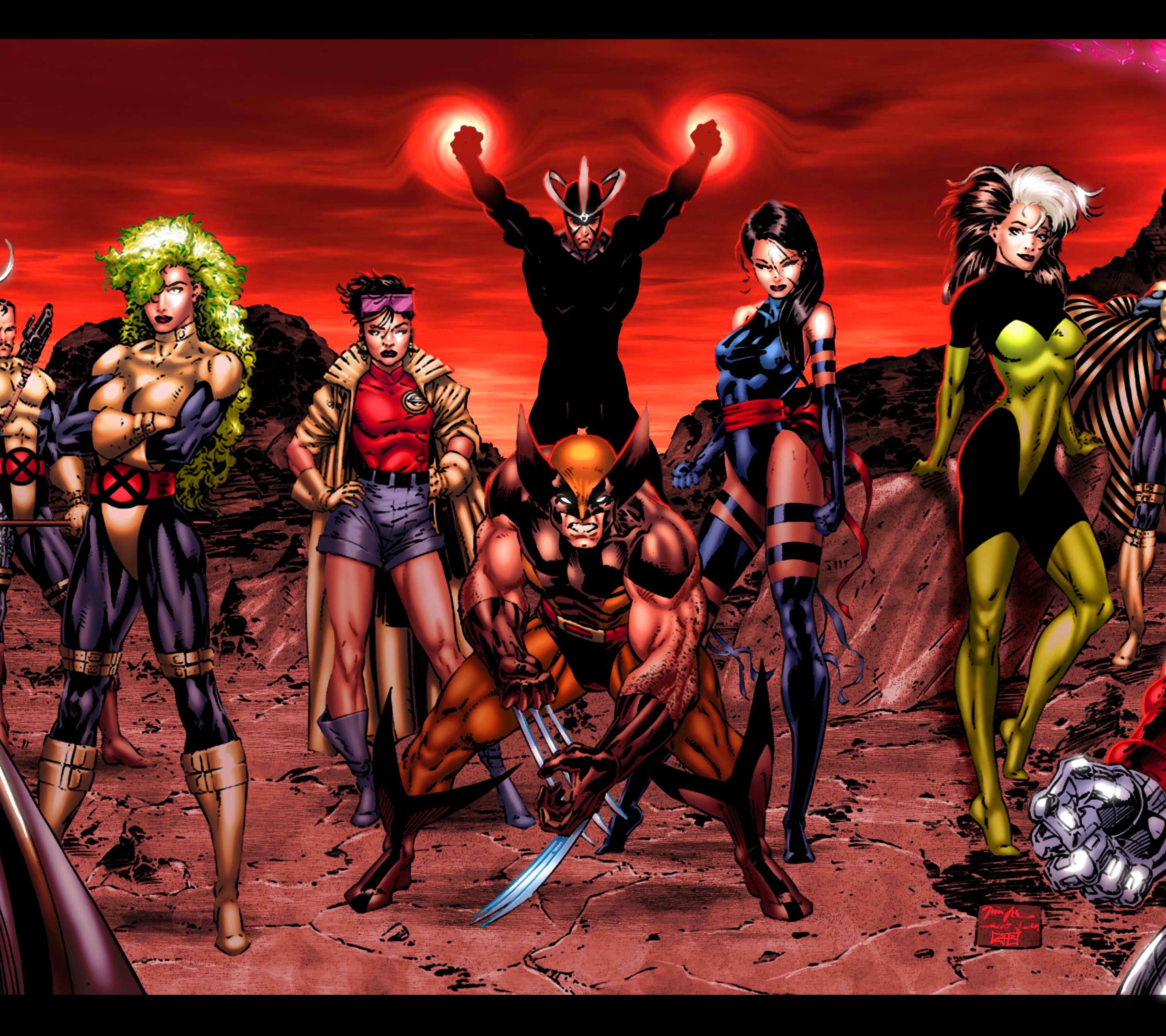 HD desktop wallpaper: X Men, Wolverine, Comics, Rogue (Marvel Comics),  Colossus, Psylocke (Marvel Comics) download free picture #1119034