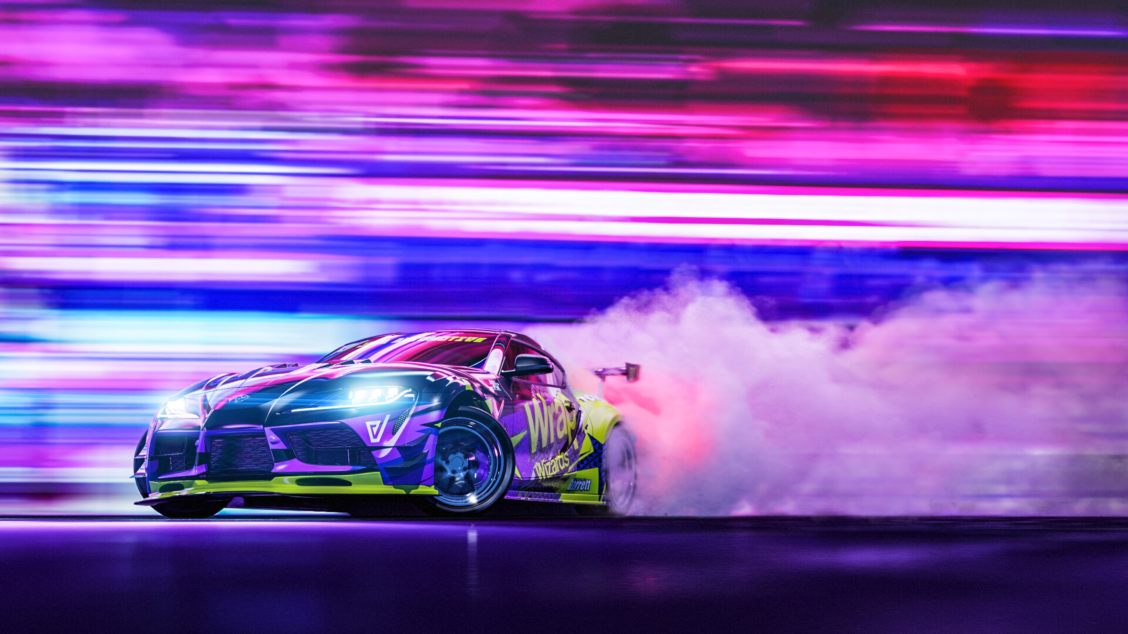 65097 Screensavers and Wallpapers Sports for phone. Download cars, neon, sports, smoke, sports car, speed, drift pictures for free