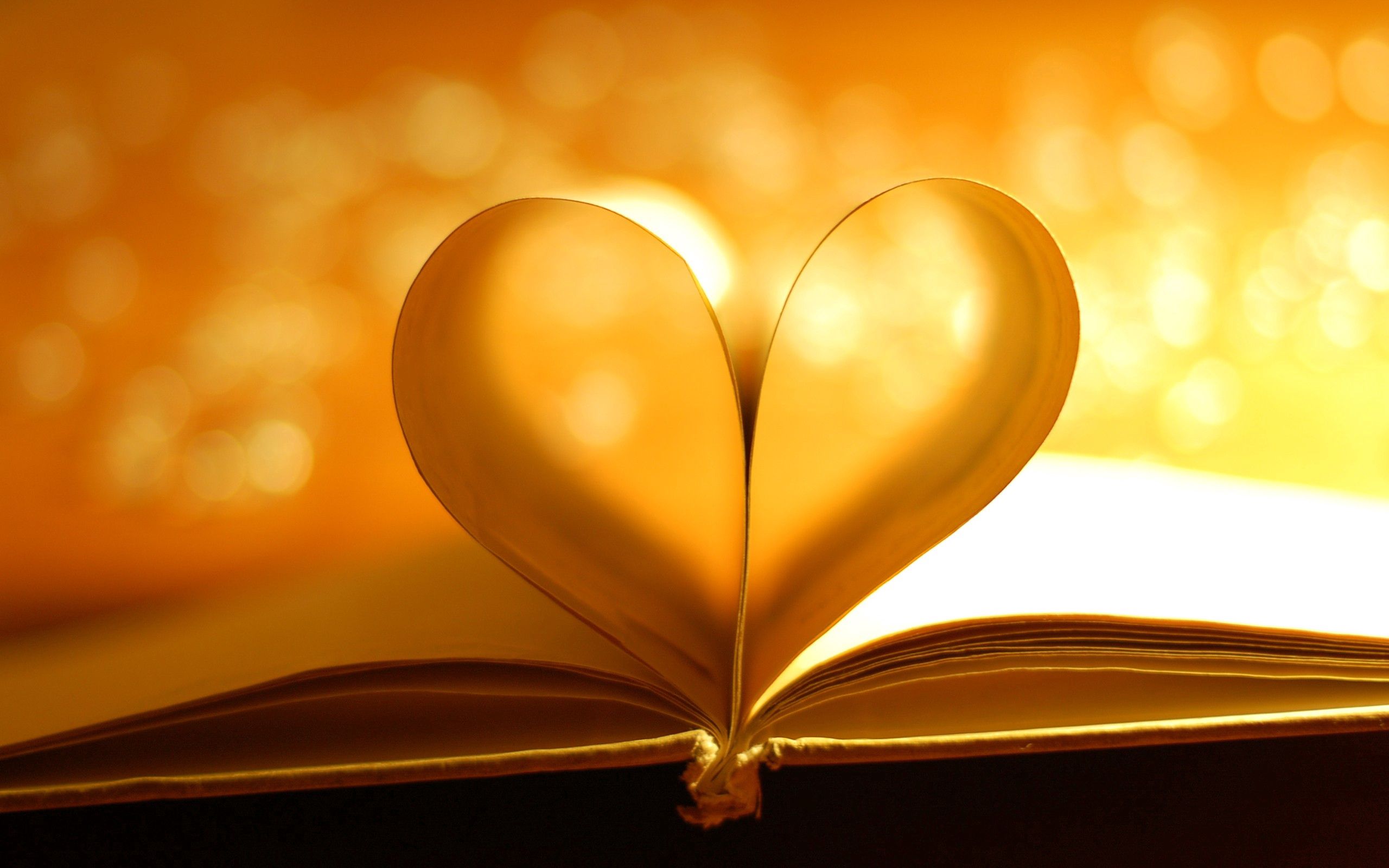love, shine, light, shadow, heart, book, pages, page QHD