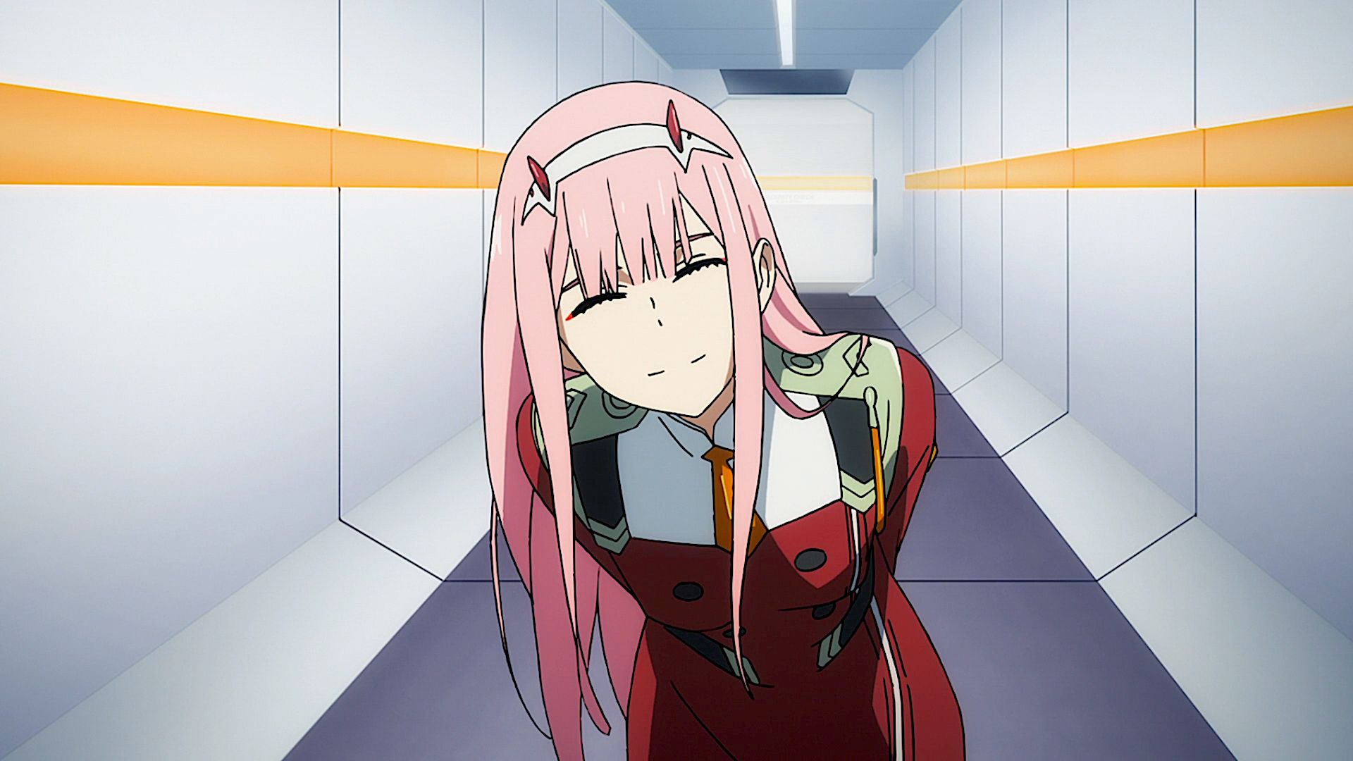 zero two (darling in the franxx), anime, darling in the franxx, horns, military uniform, pink hair images