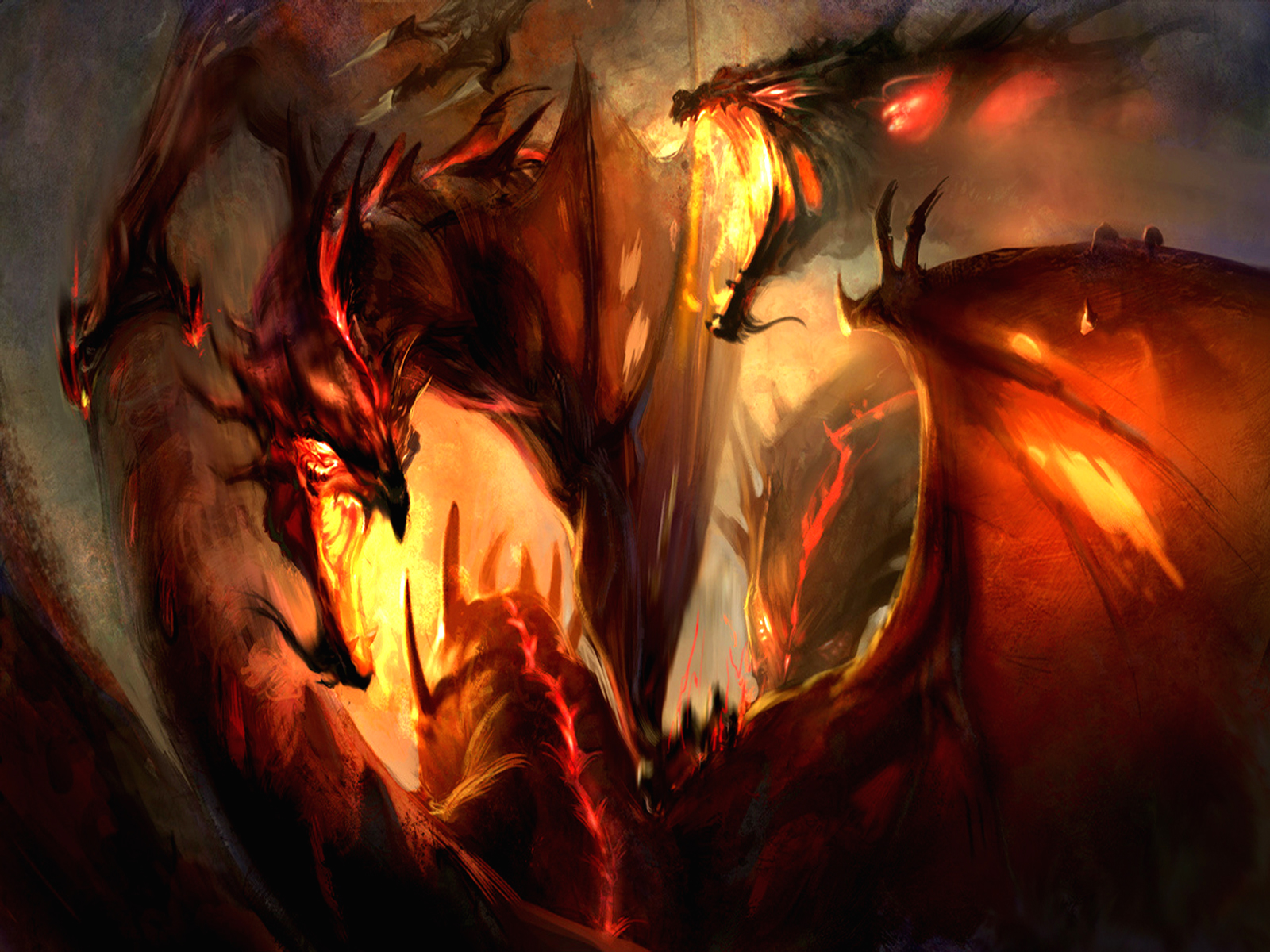 fantasy, dragon High Definition image