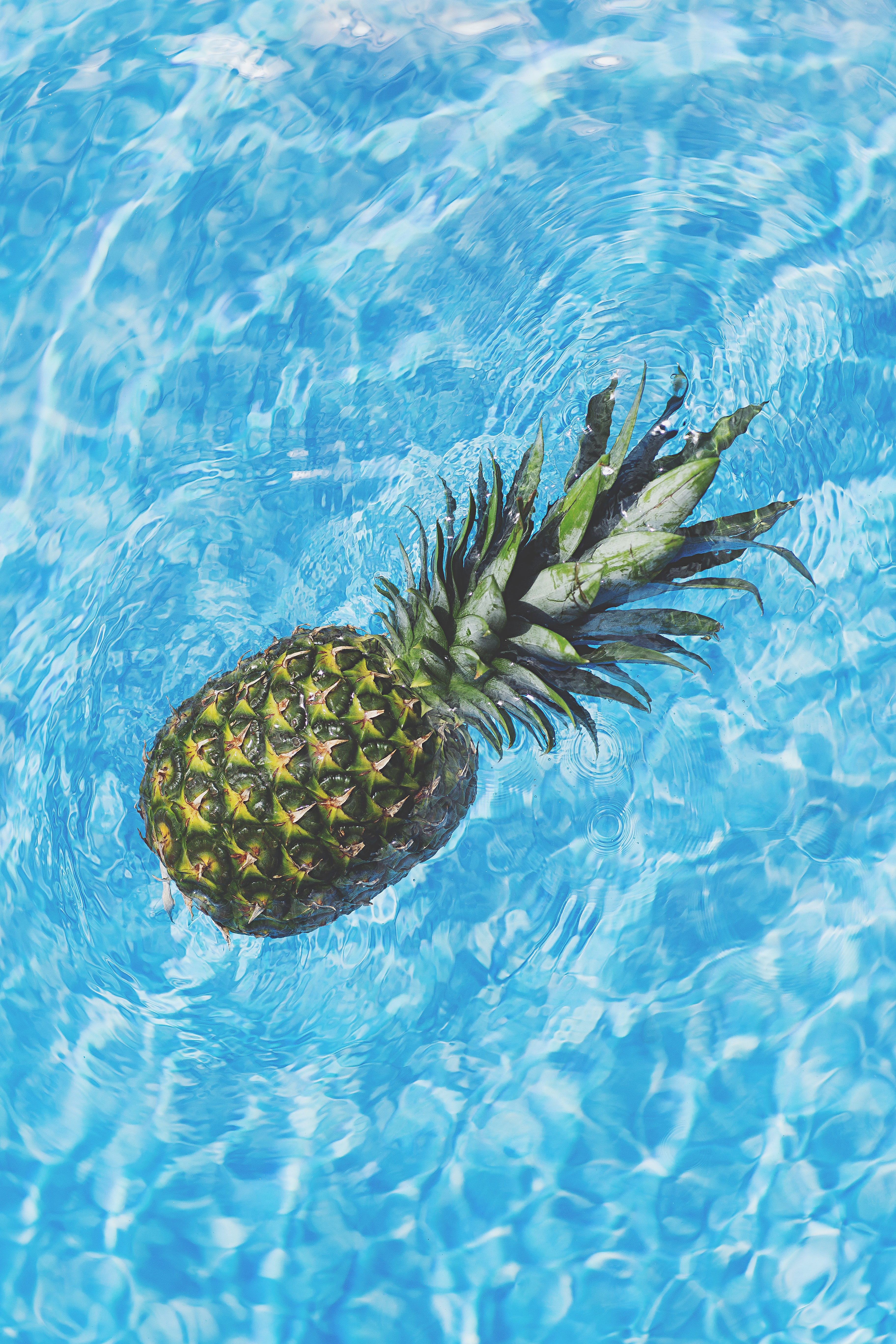 151509 Hintergrundbild herunterladen wasser, lebensmittel, ananas, die frucht, frucht, eine ananas - Bildschirmschoner und Bilder kostenlos