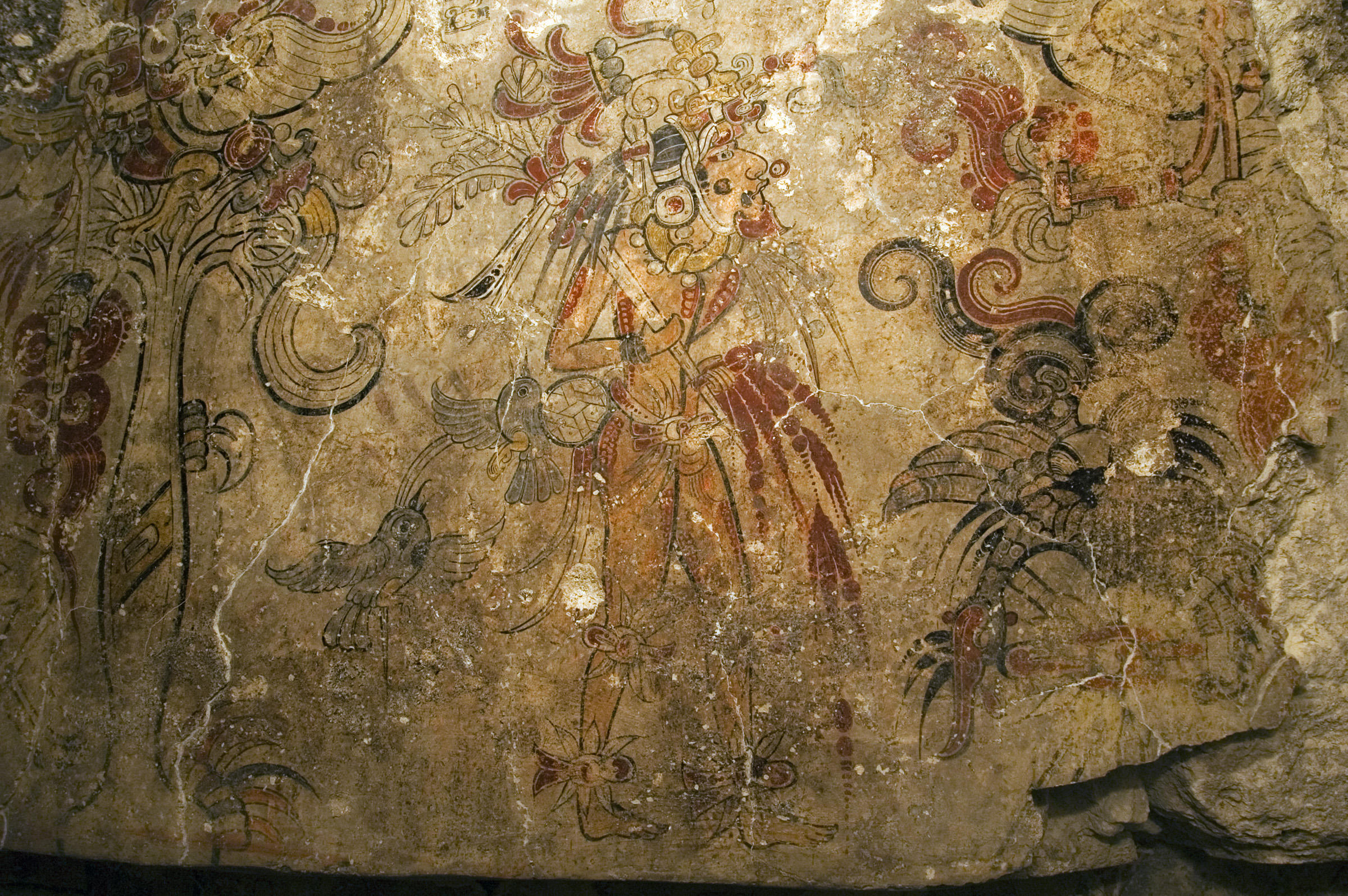Цивилизация Майя фрески