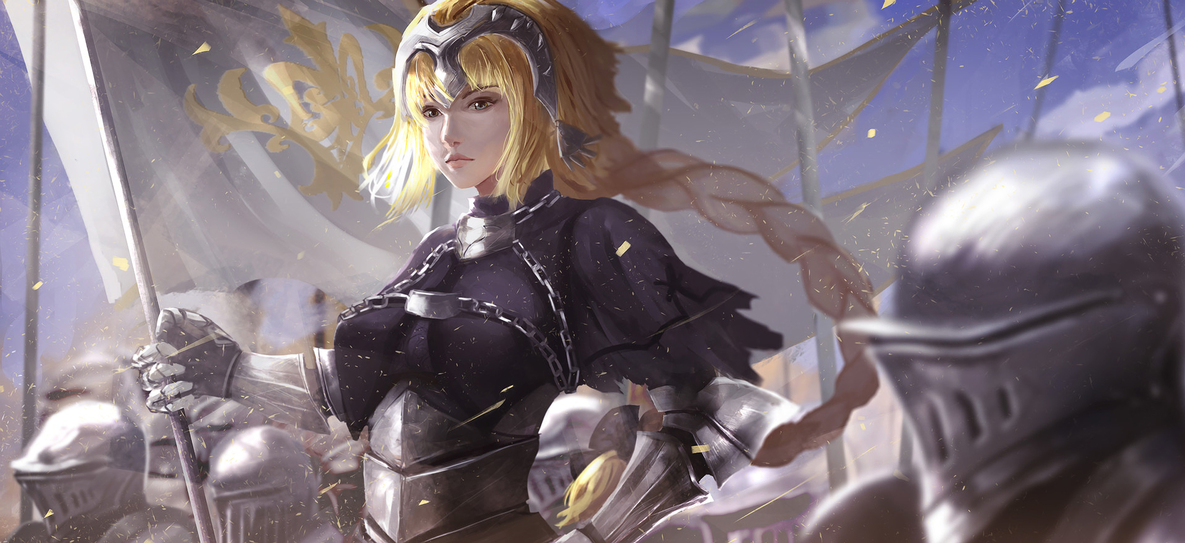 Wallpaper for mobile devices armor, jeanne d'arc (fate series), fate/grand order, anime