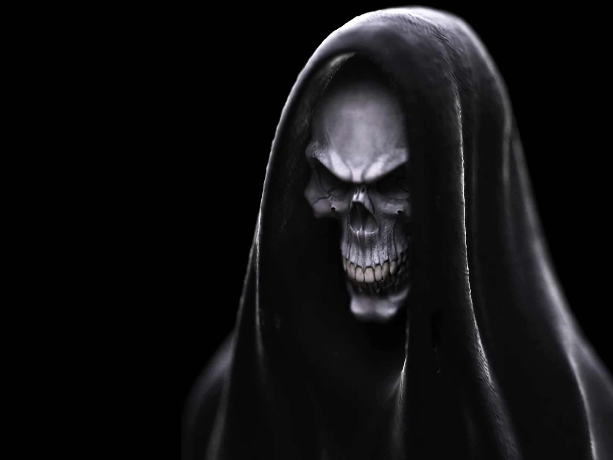 skull, dark, grim reaper download HD wallpaper