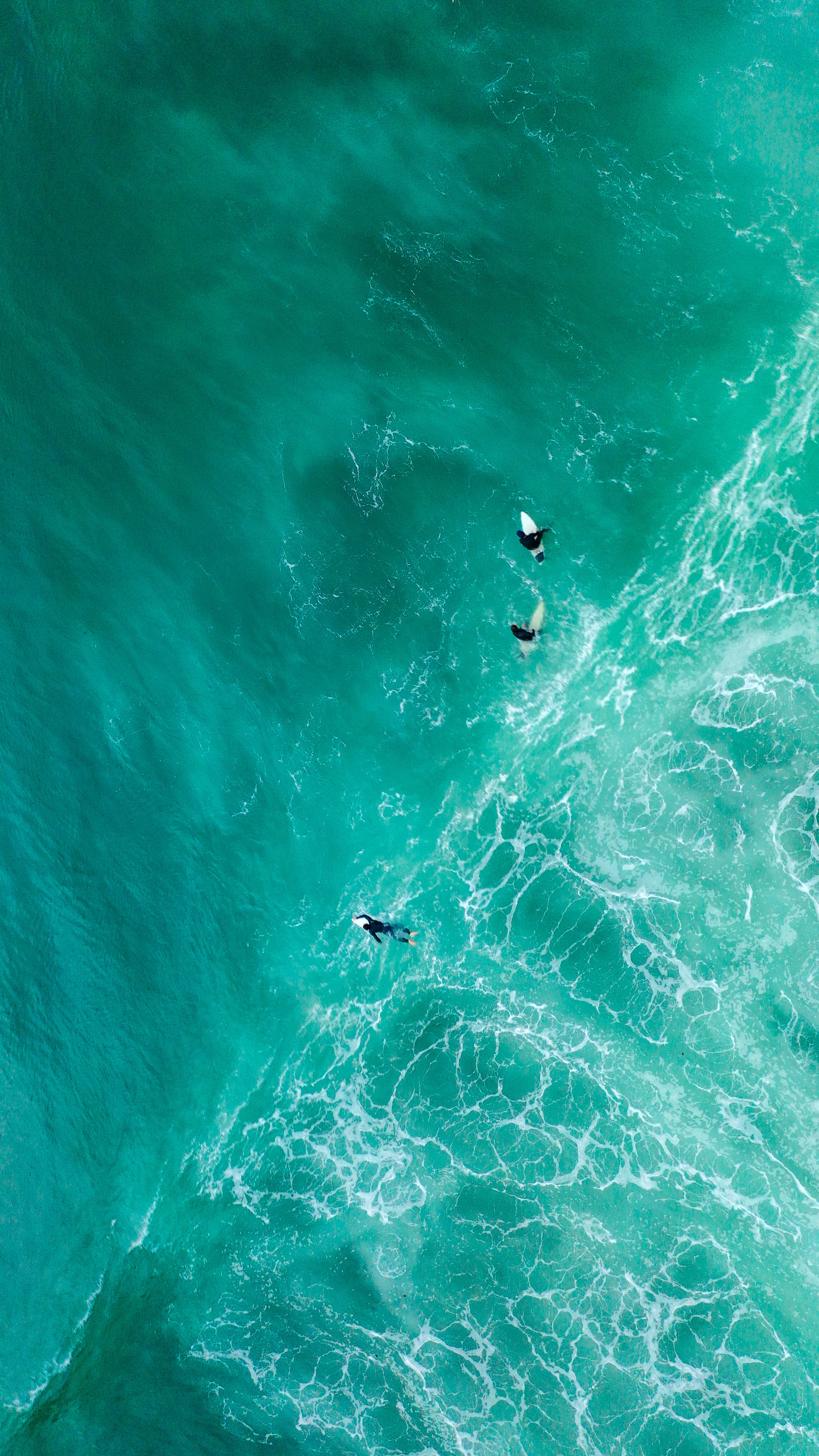 130408 Bildschirmschoner und Hintergrundbilder Surfer auf Ihrem Telefon. Laden Sie wasser, sea, waves, blick von oben, verschiedenes, sonstige, surfer Bilder kostenlos herunter
