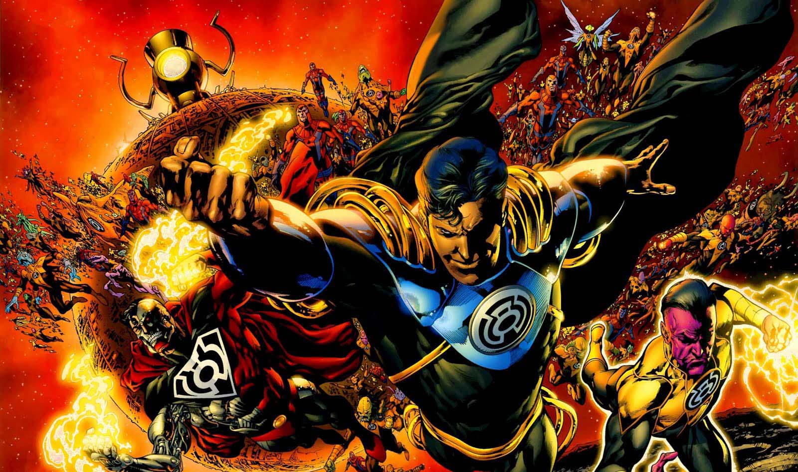 Читать сильный герой. Корпус Синестро DC Comics. Superboy Prime Sinestro. Супербой Прайм ДС комикс. Супербой Прайм красный фонарь.