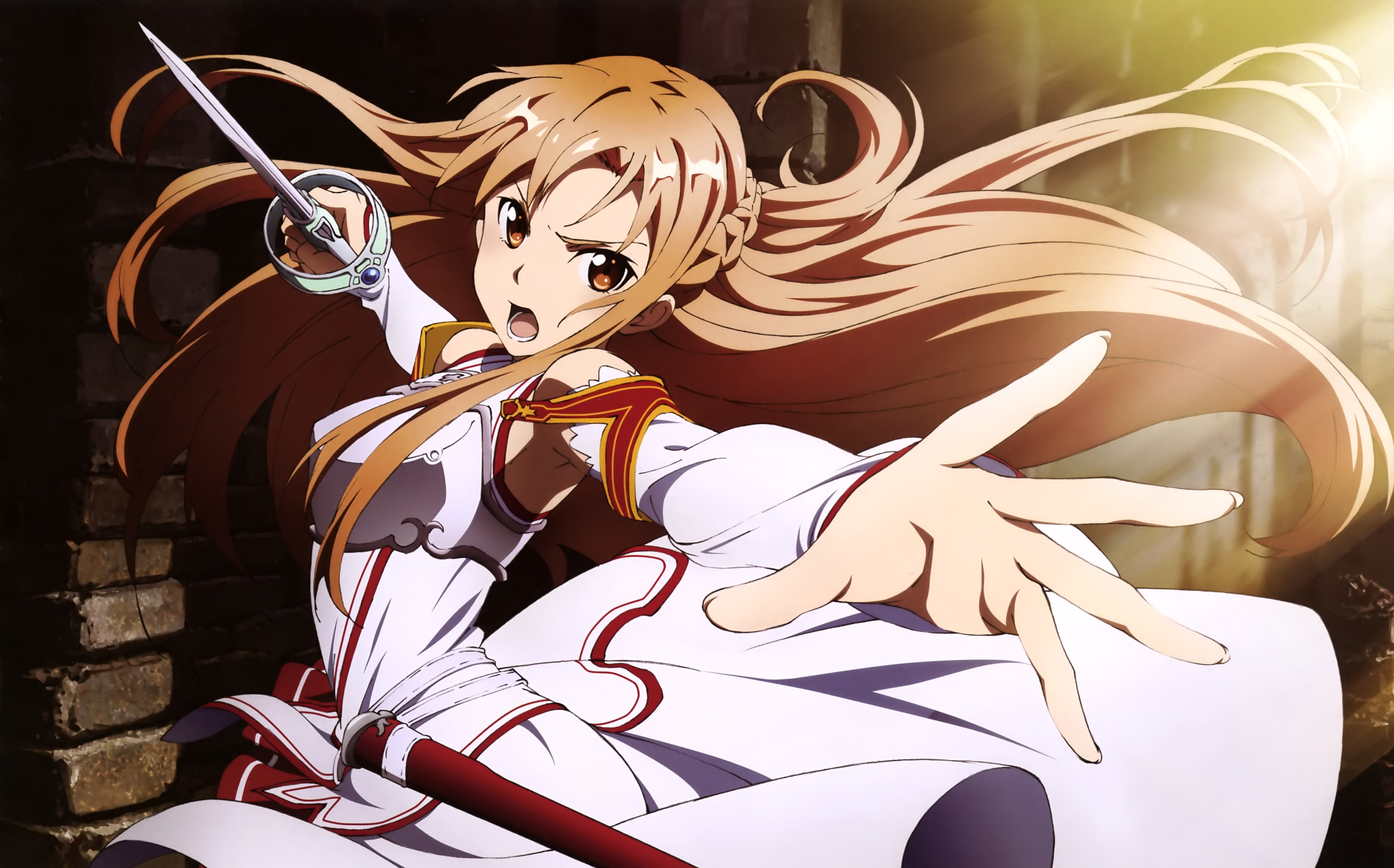 anime, sword art online, asuna yuuki