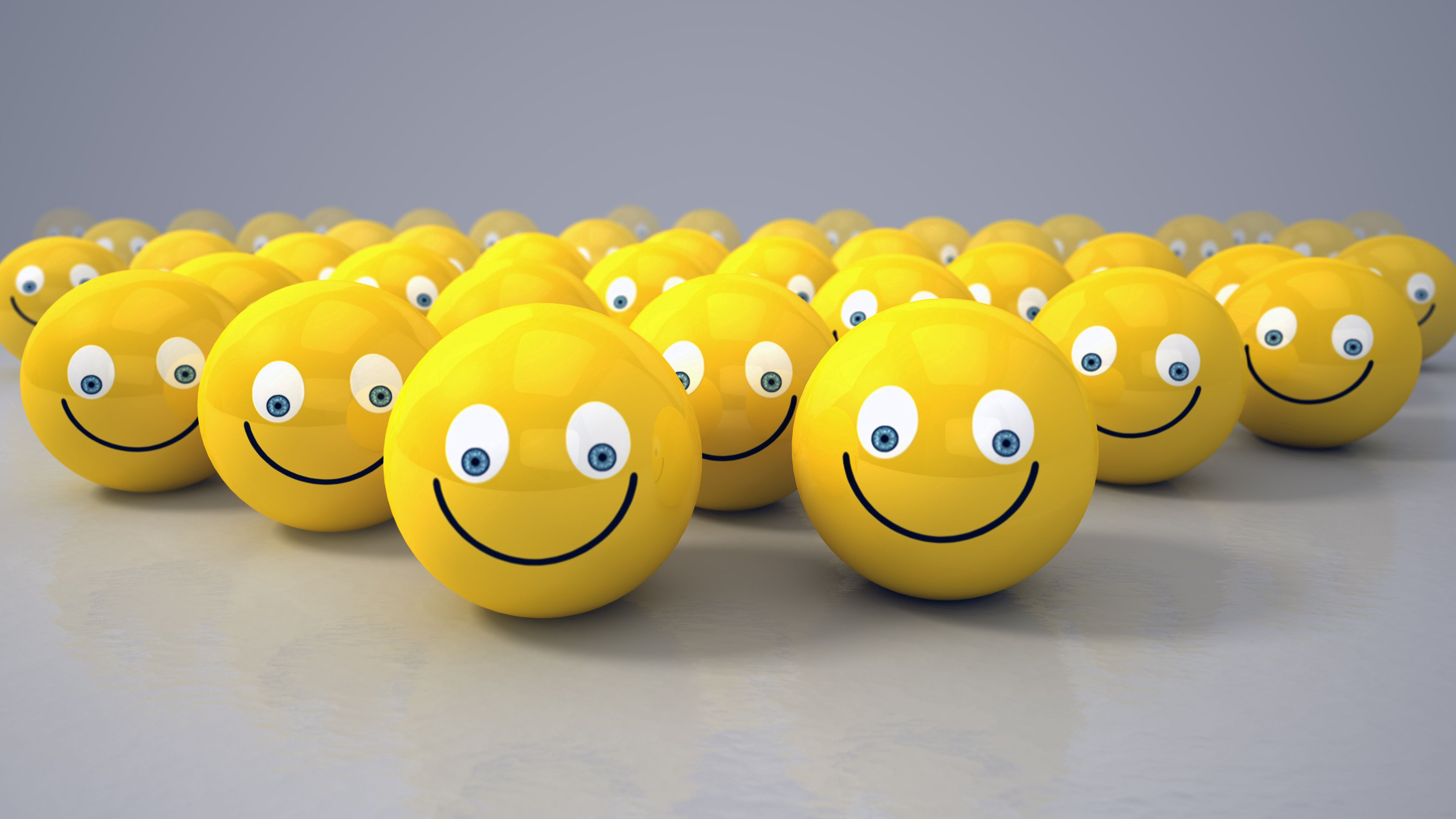 Laden Sie das Verschiedenes, Sonstige, Lächeln, Viel, Emotionen, Smileys-Bild kostenlos auf Ihren PC-Desktop herunter
