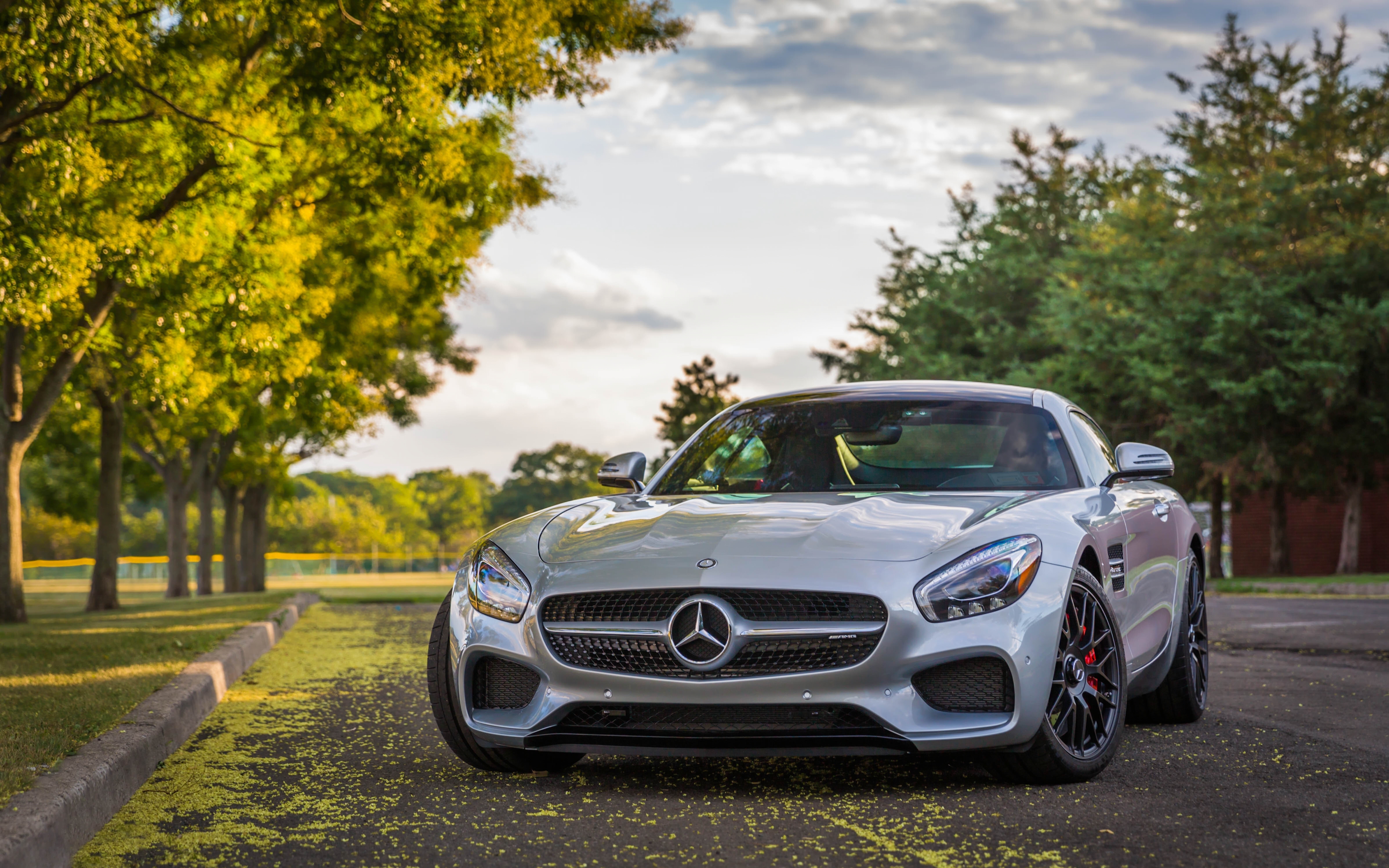 124857 Screensavers and Wallpapers Silvery for phone. Download cars, side view, mercedes-benz, silver, silvery, mercedes-amg gt s pictures for free