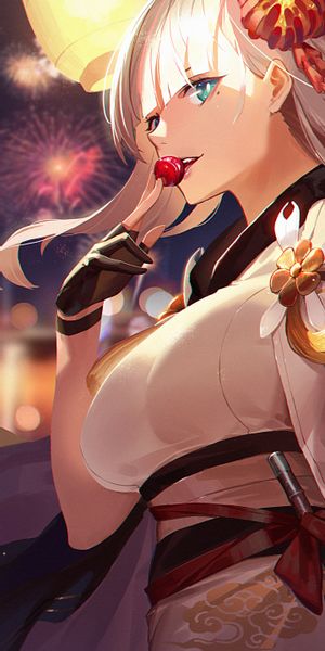 Papel De Parede Para Celular Anime Azur Lane Shoukaku Pista Azul