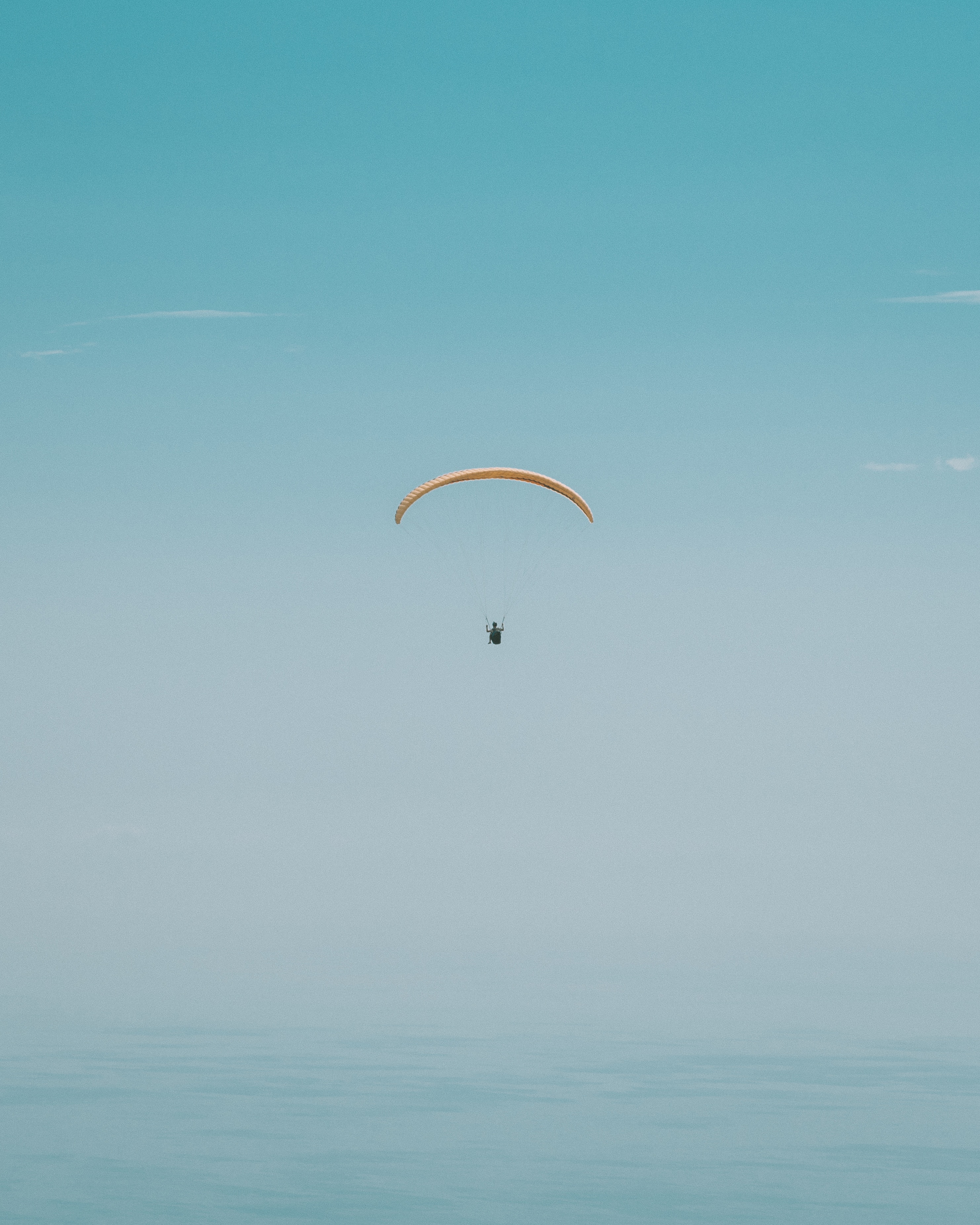 sports, sky, flight, paragliding, paraglider, gliding QHD