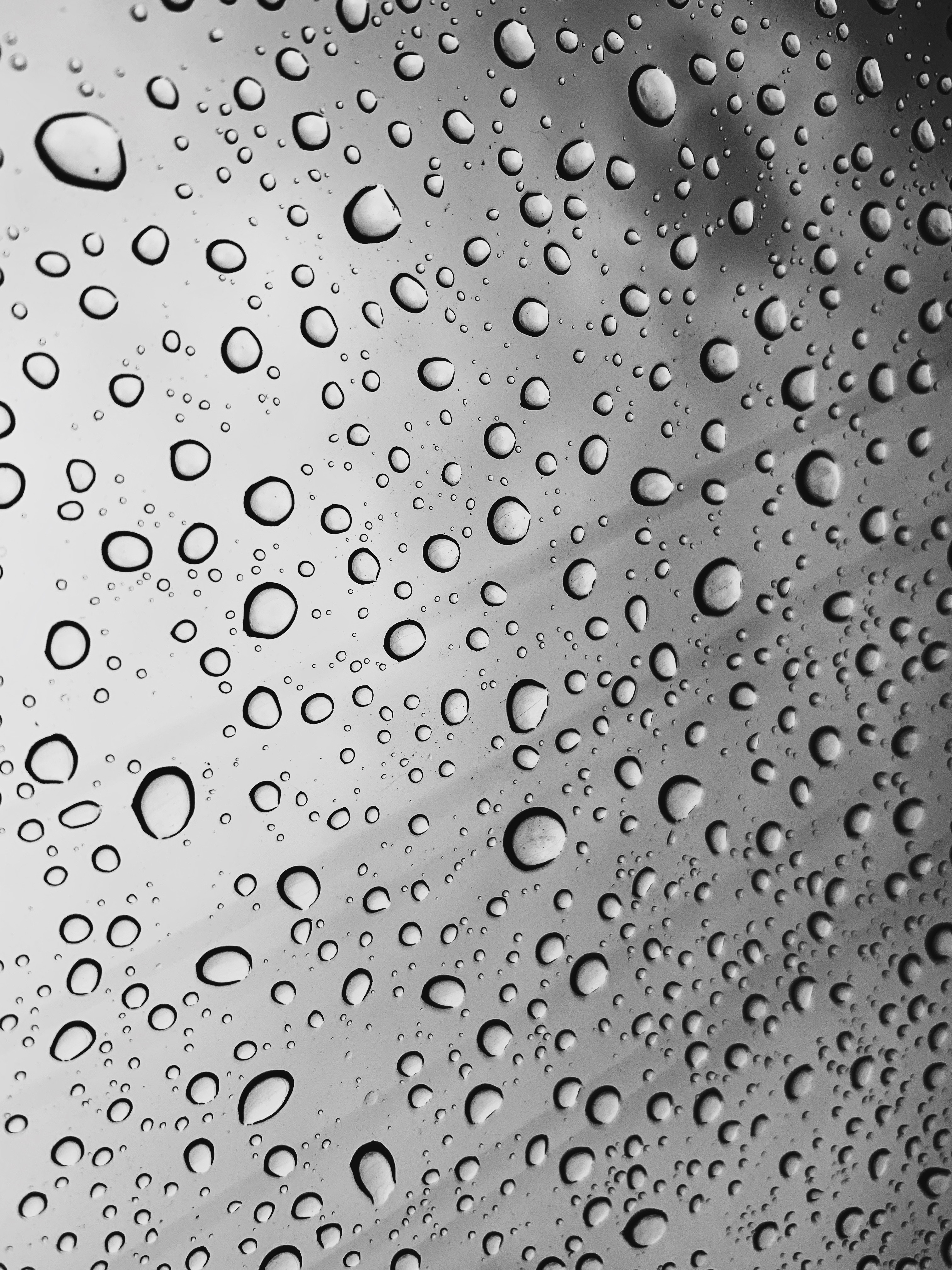 Phone Background drops, macro, surface, chb