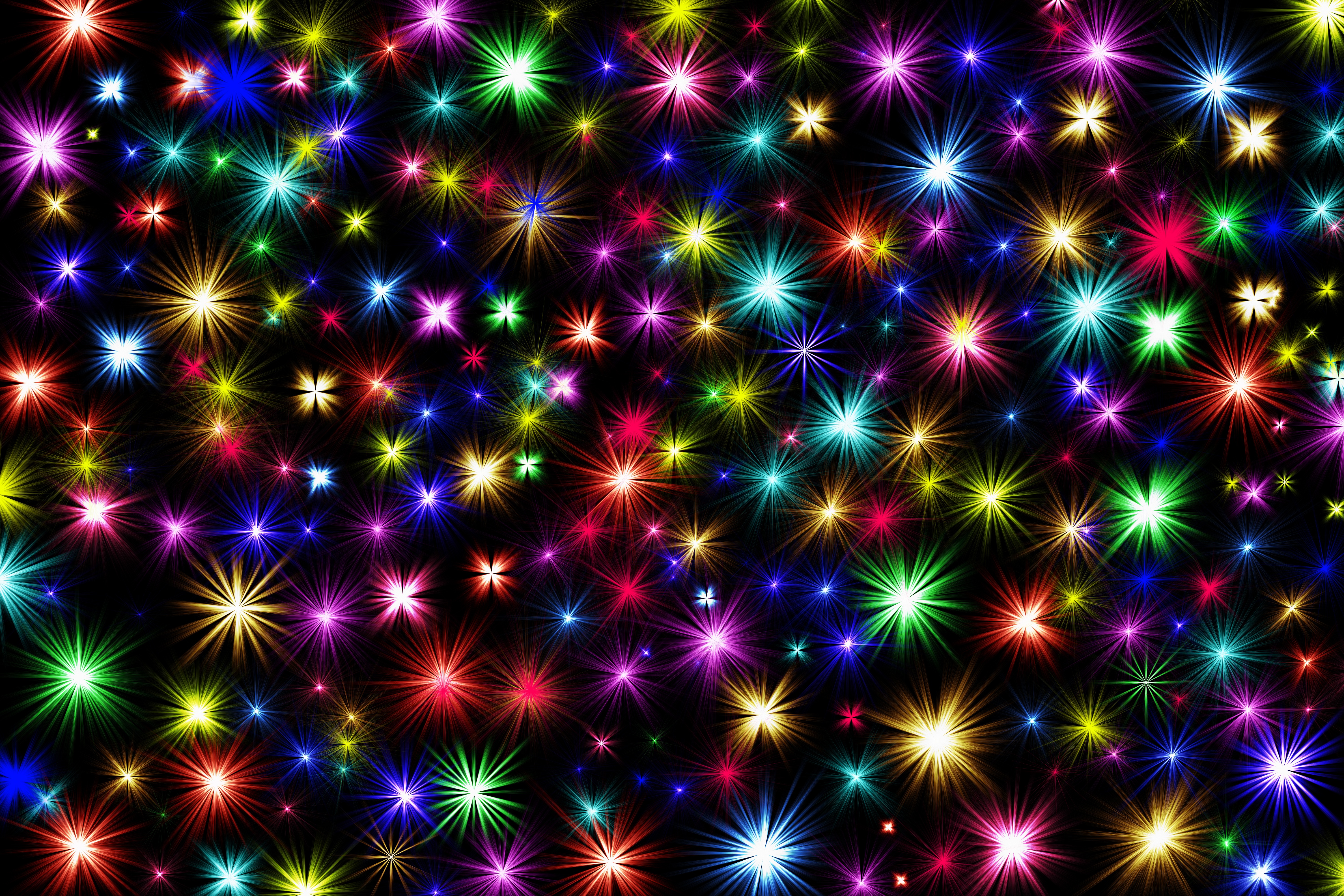 brilliance, multicolored, abstract, shining, shine, sparks, motley, fireworks, firework Phone Background