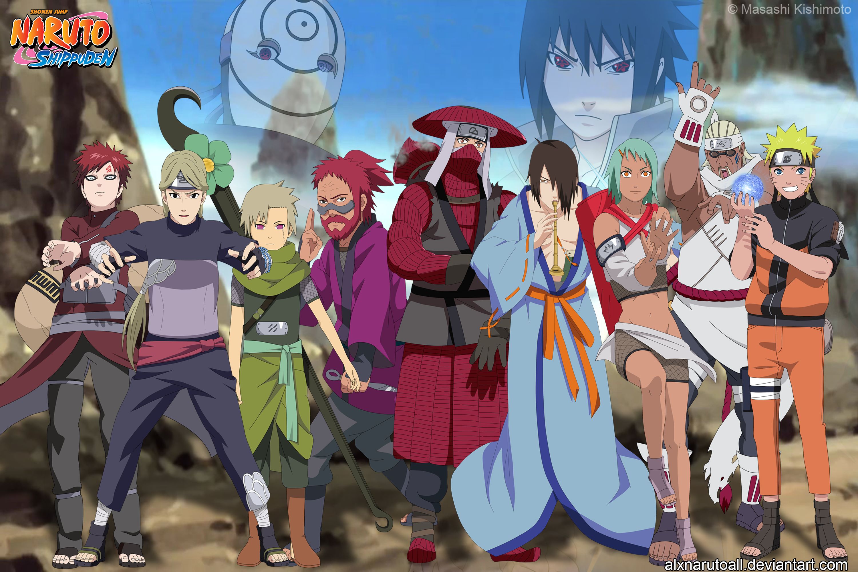 Desktop Backgrounds Gaara (Naruto) 