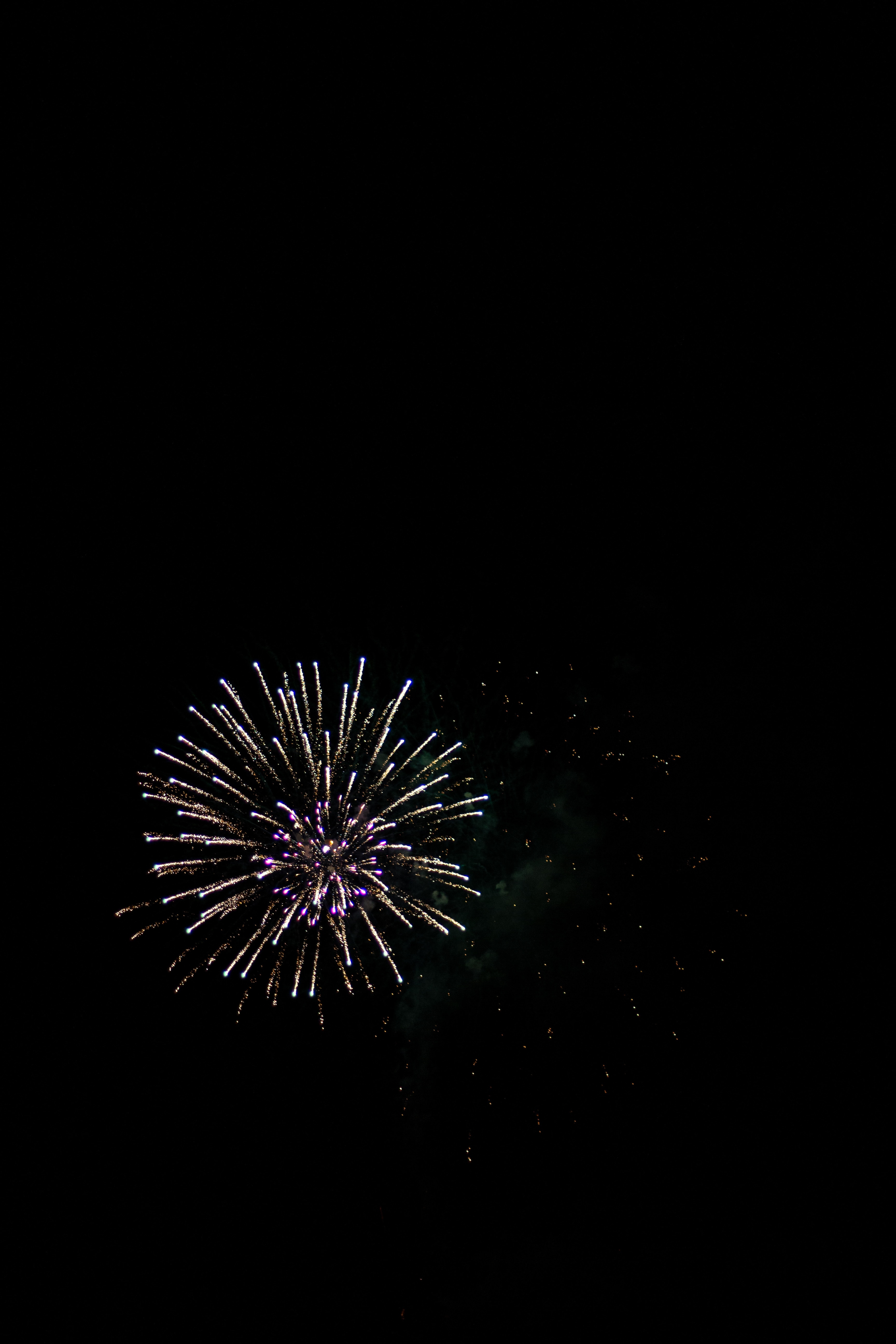 Firework salute, fireworks, holidays, holiday Free Stock Photos