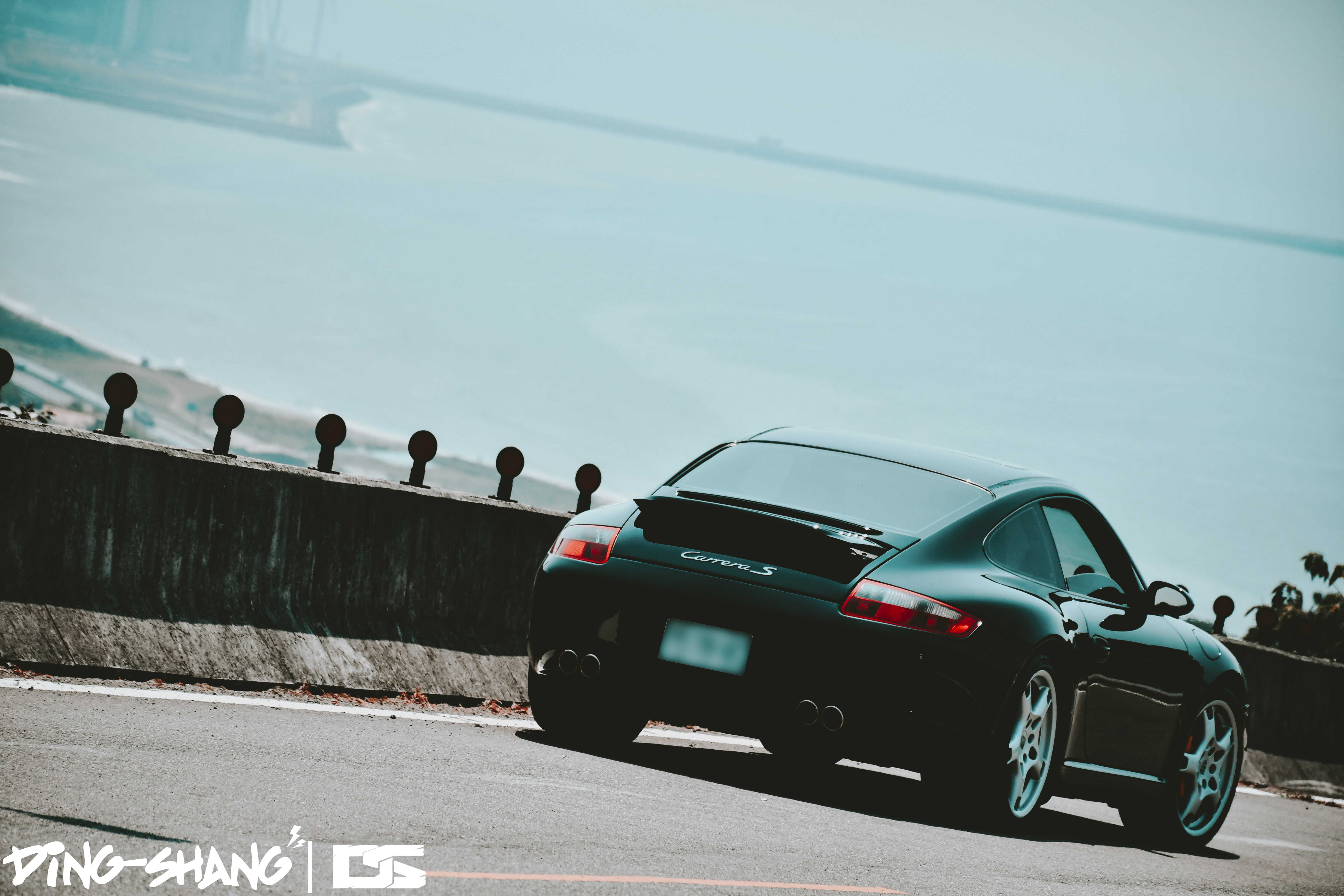 Images & Pictures cars, porsche 997 carrera s, black, side view Style