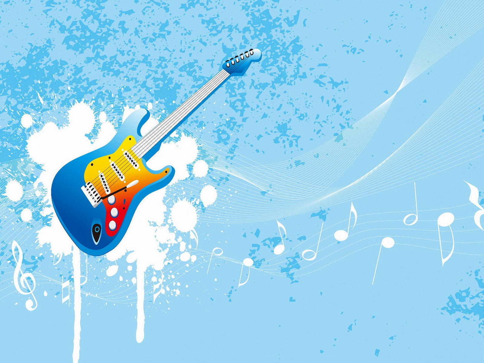tools, guitars, music, pictures, blue 8K