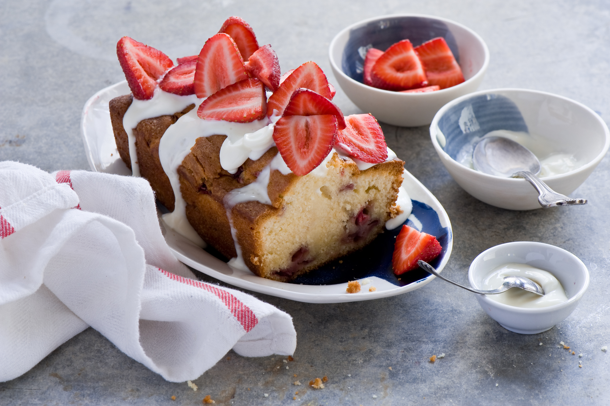 bakery products, strawberry, baking, food download for free