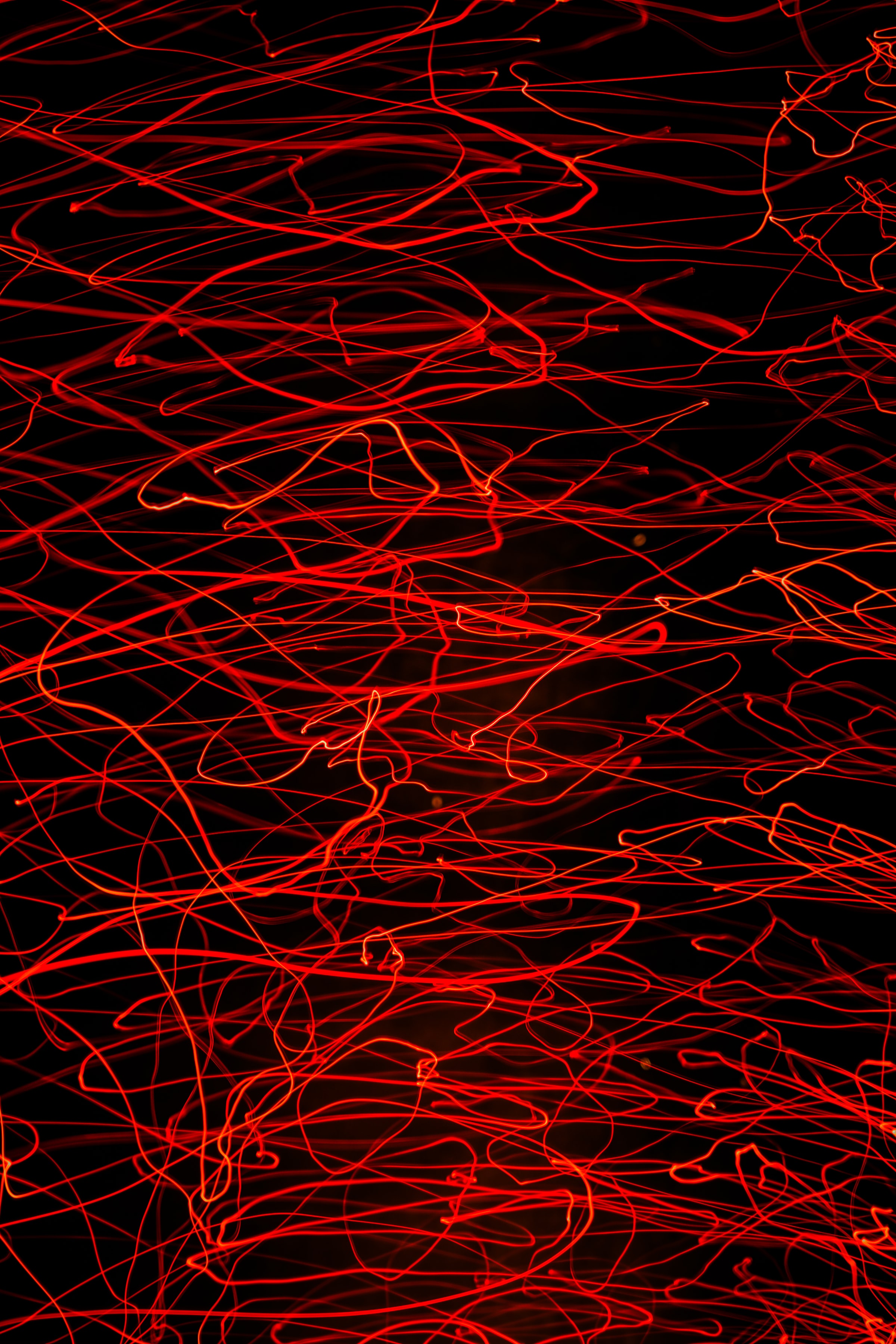 130281 free download Red wallpapers for phone, lines, abstract, freezelight, chaos Red images and screensavers for mobile