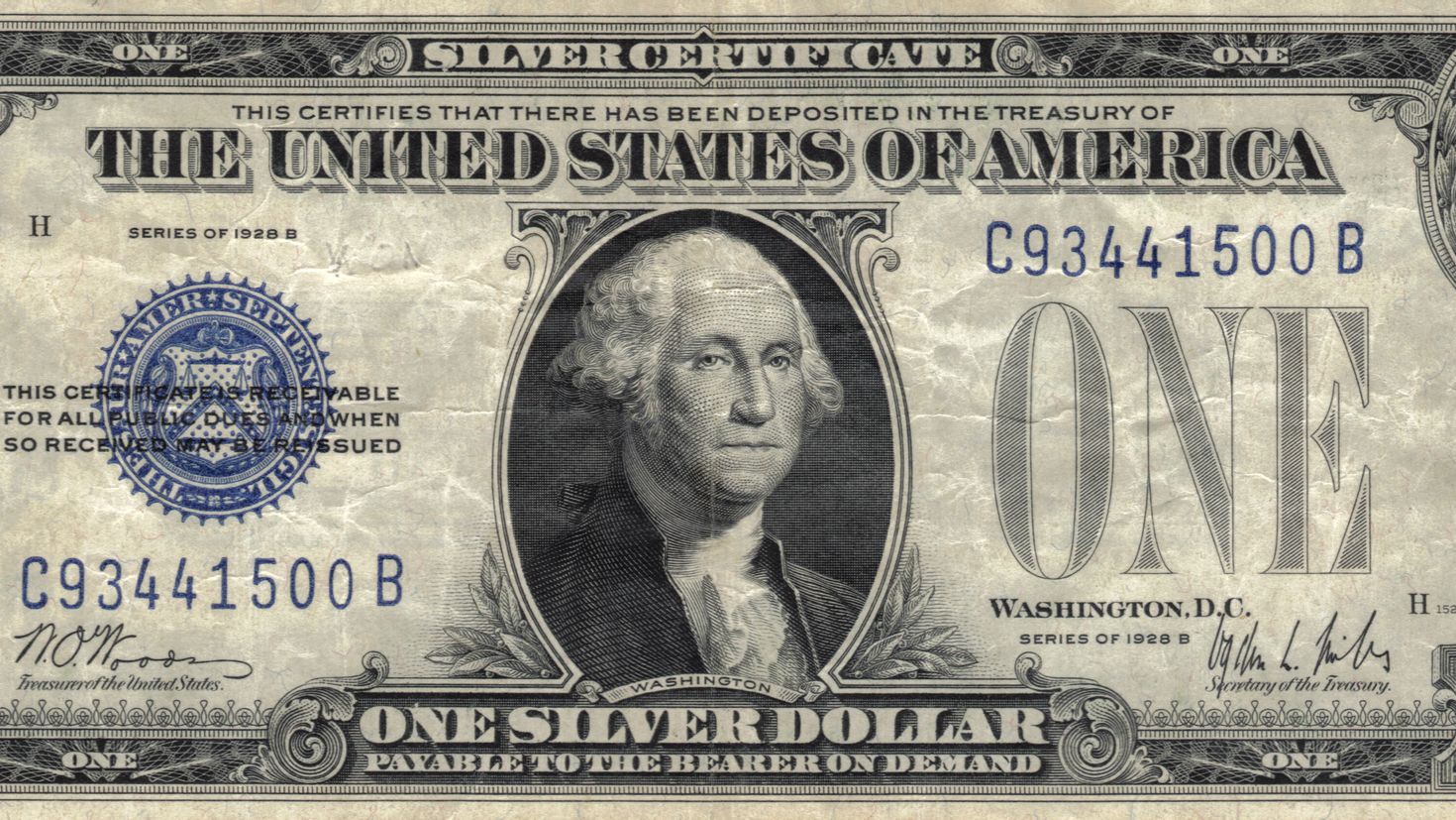 Джордж Вашингтон доллар