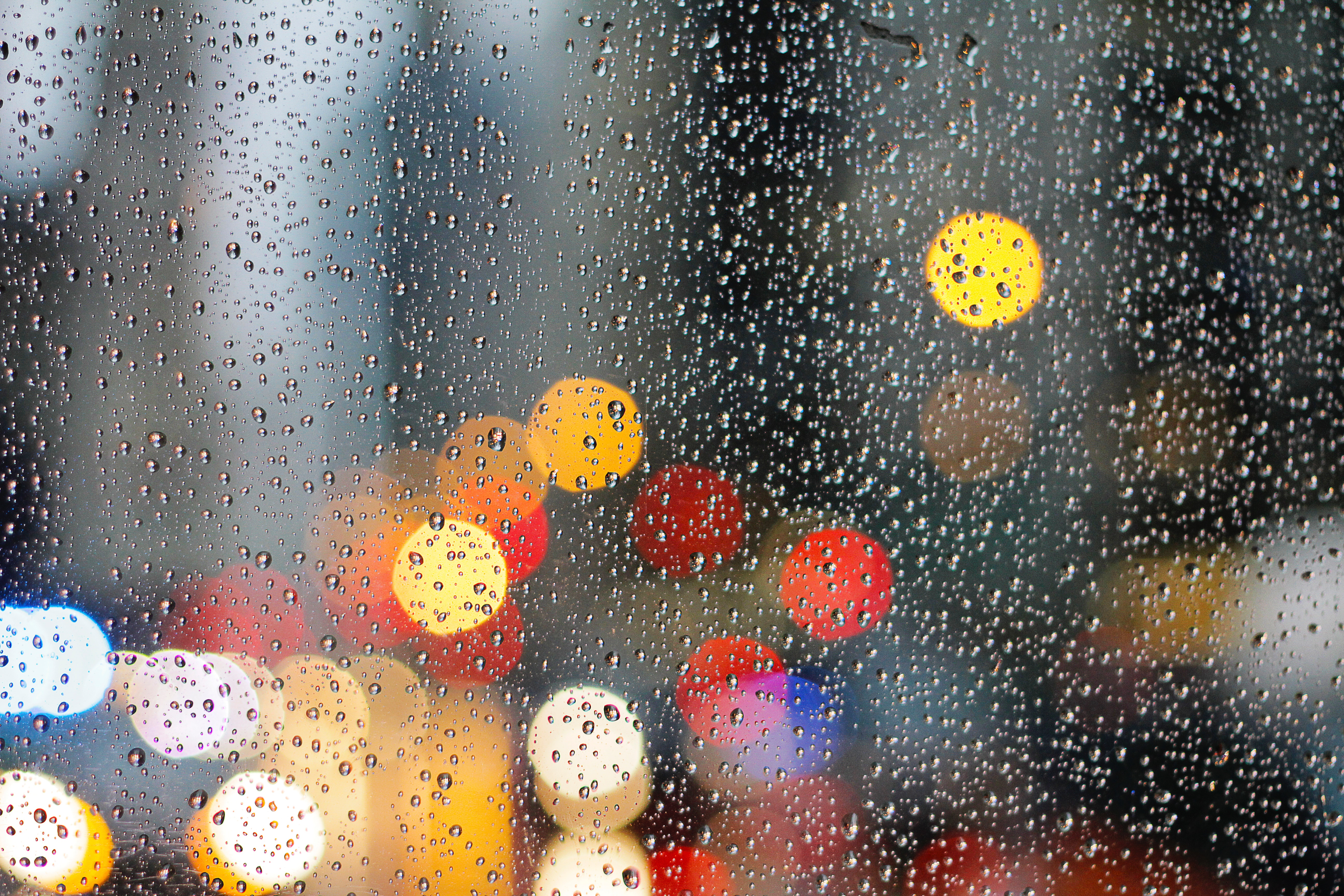 Download mobile wallpaper Glare, Drops, Macro, Surface, Glass for free.