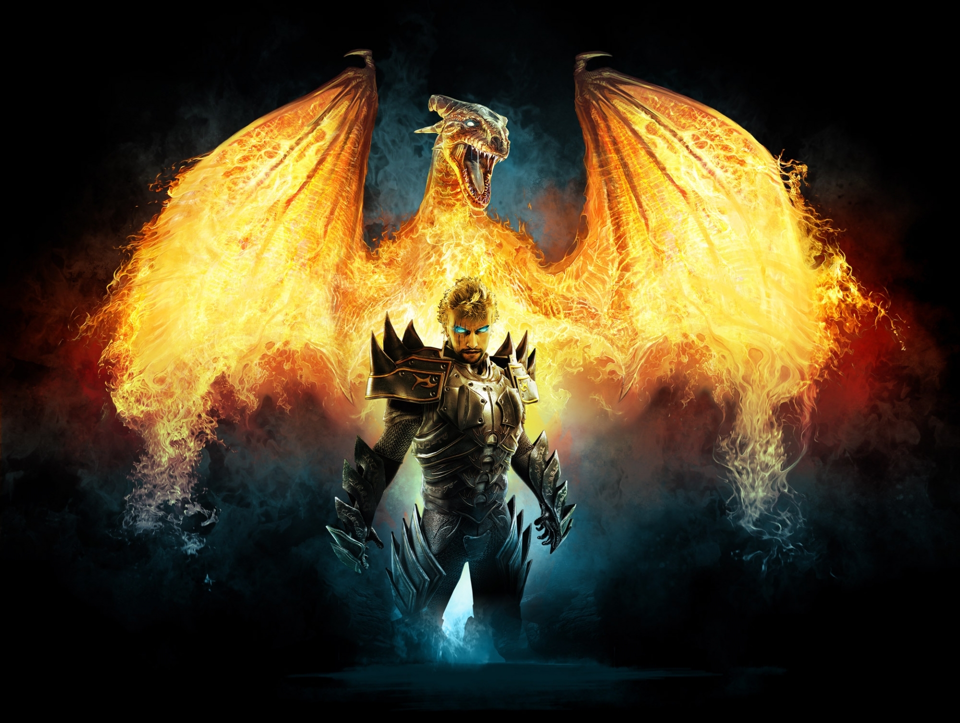 21912 Hintergrundbild herunterladen dragons, spiele, feuer - Bildschirmschoner und Bilder kostenlos