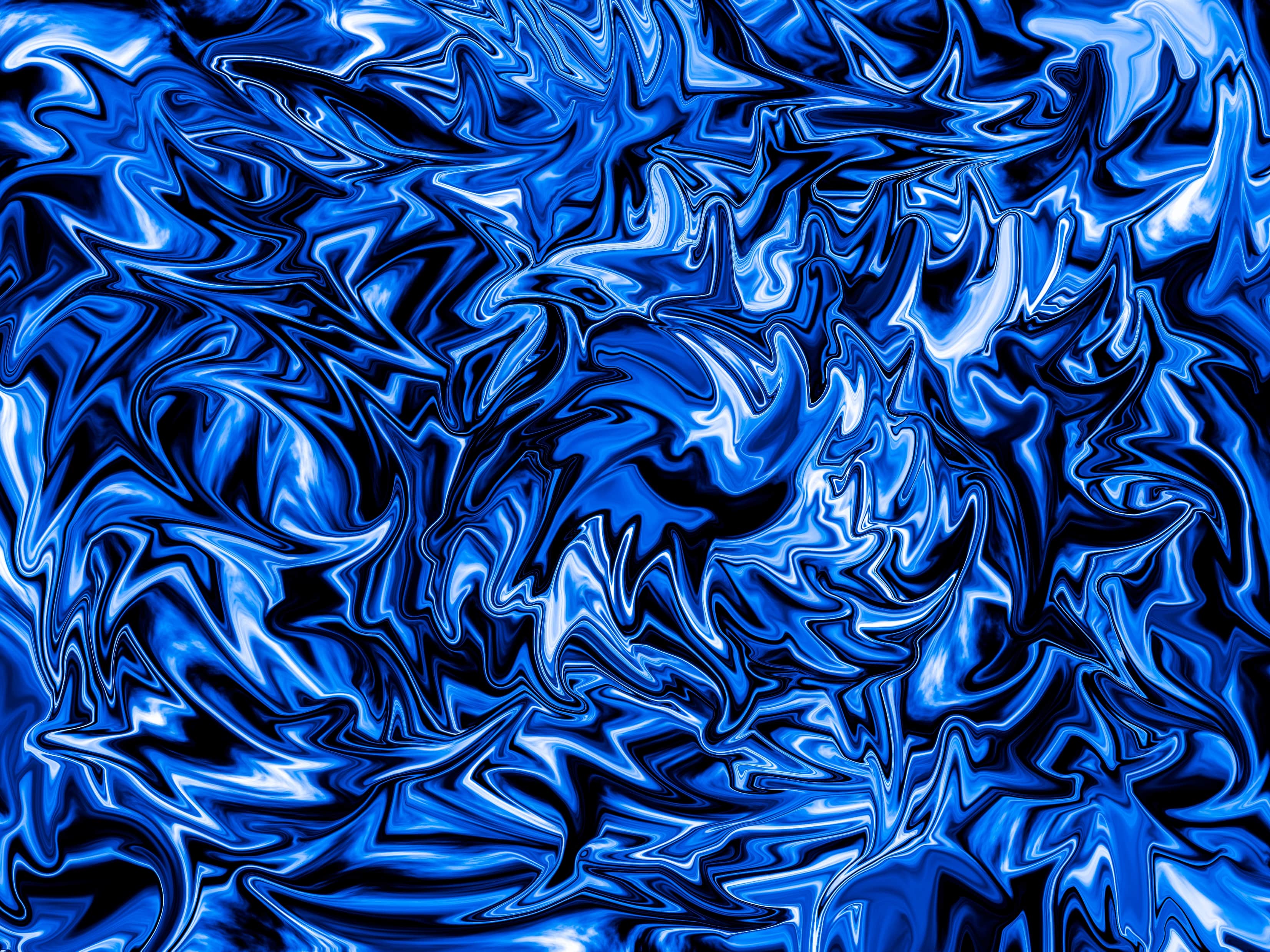 liquid, abstract, blue, ripples, ripple, wavy