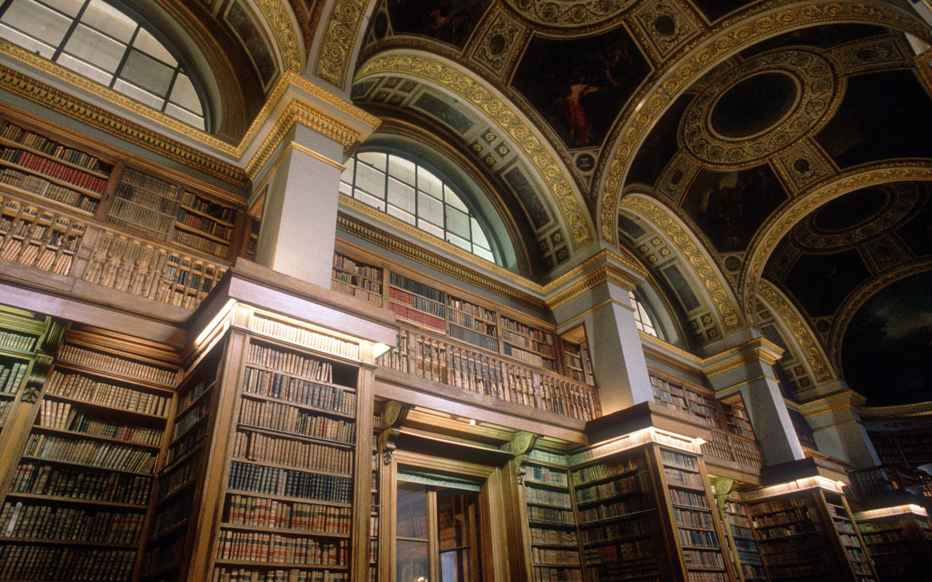 Национальная библиотека в Париже Лабруст