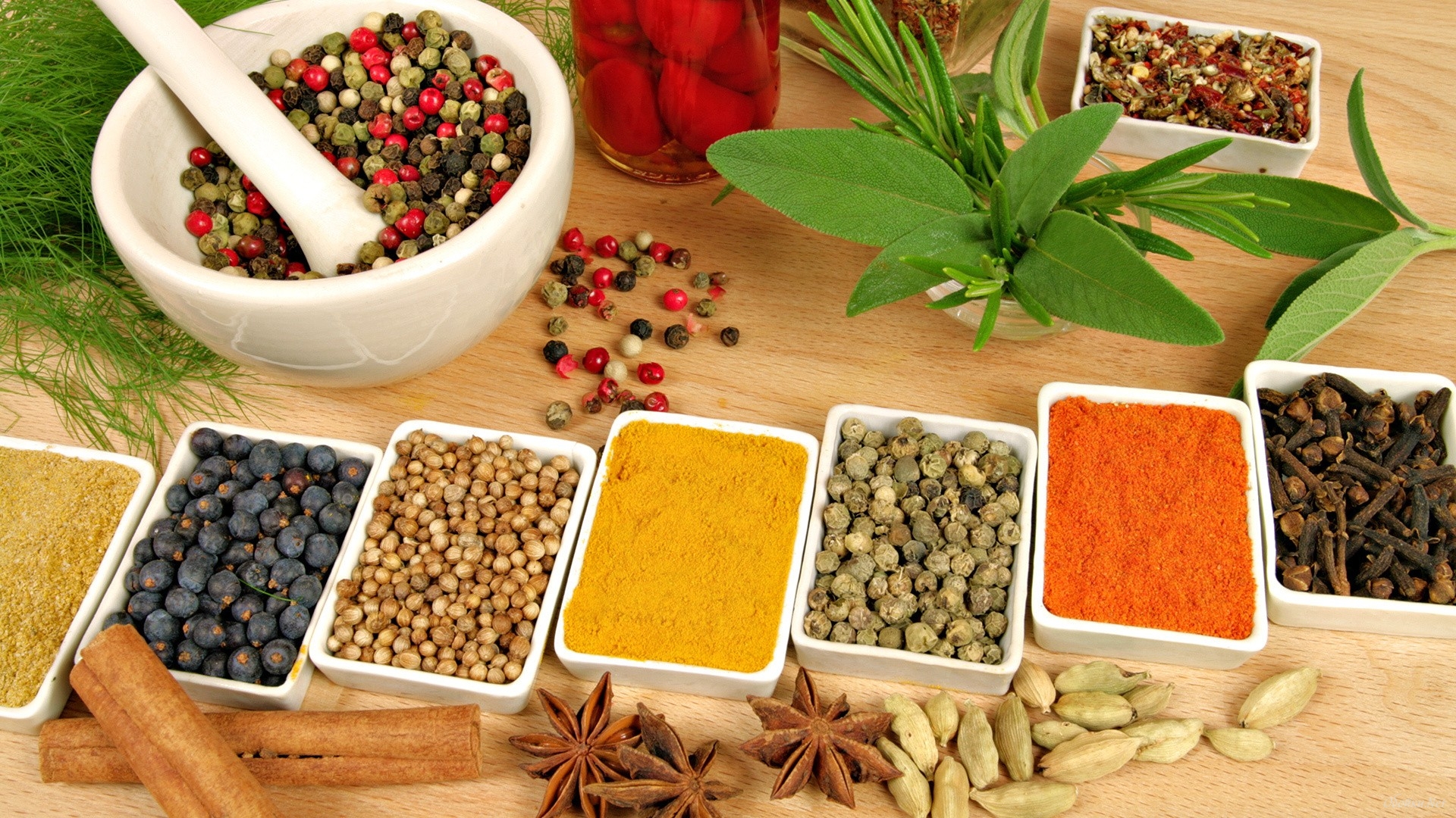 Spices Panoramic Wallpapers