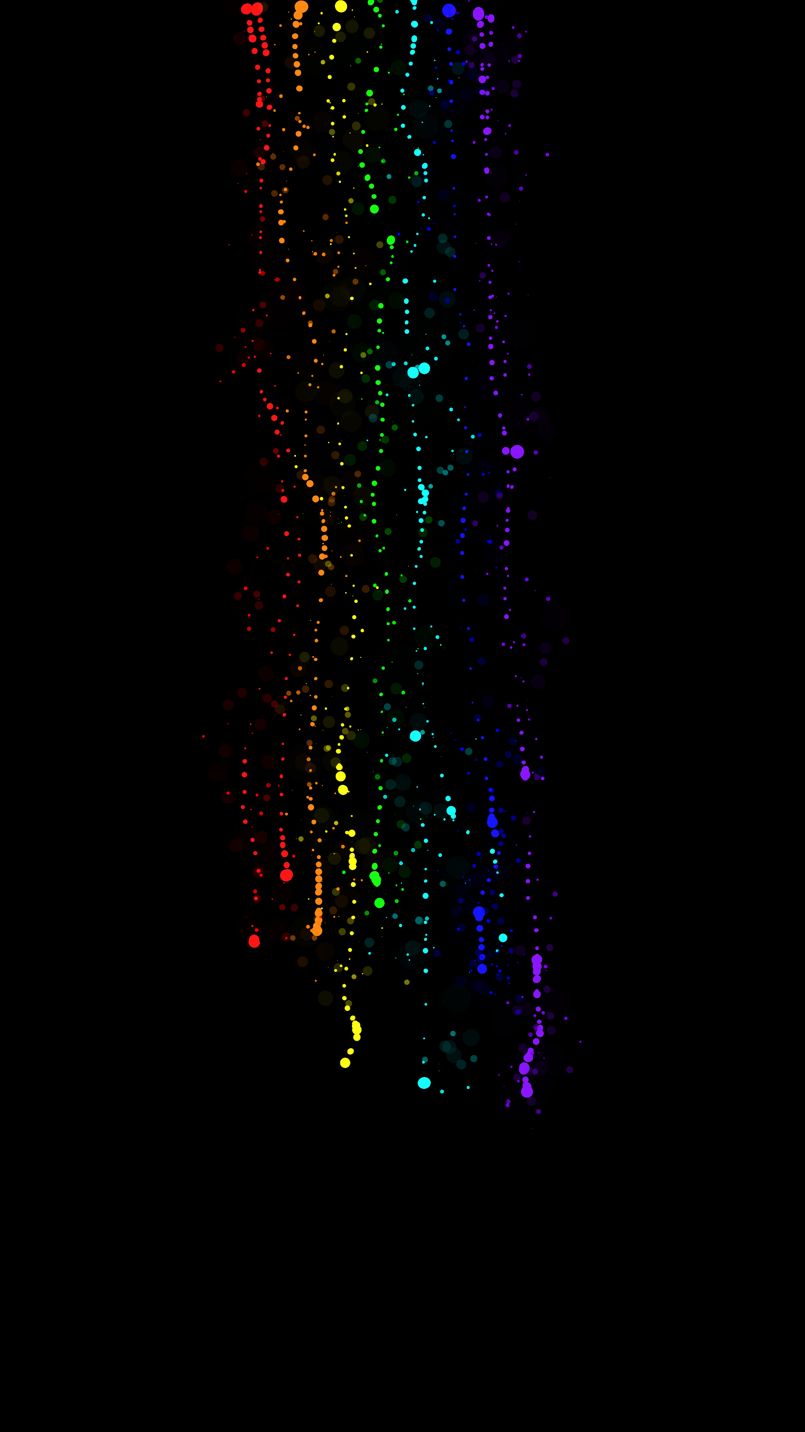rainbow, glare, motley, dark, boquet, abstract, multicolored, bokeh, luminous Phone Background