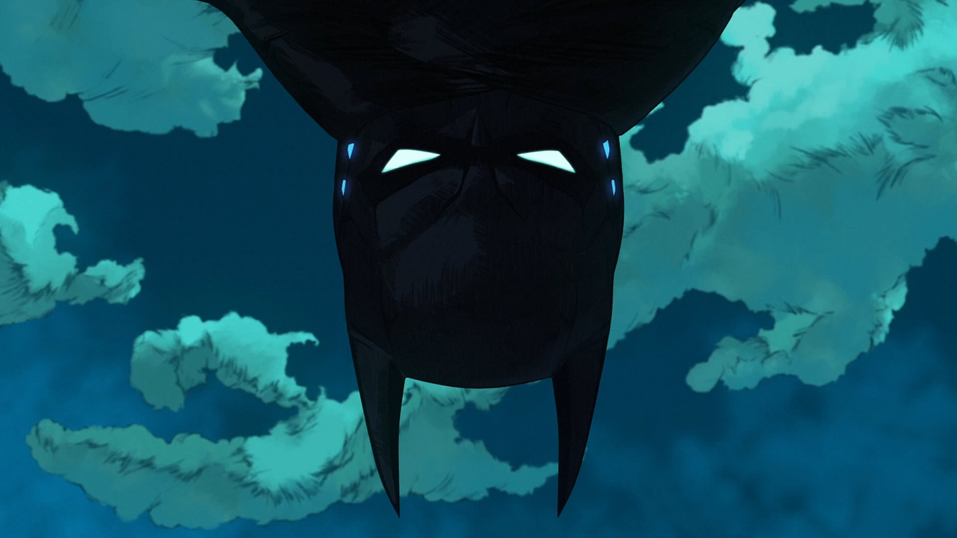 cartoon, upside down, artistic, batman, cloud Phone Background