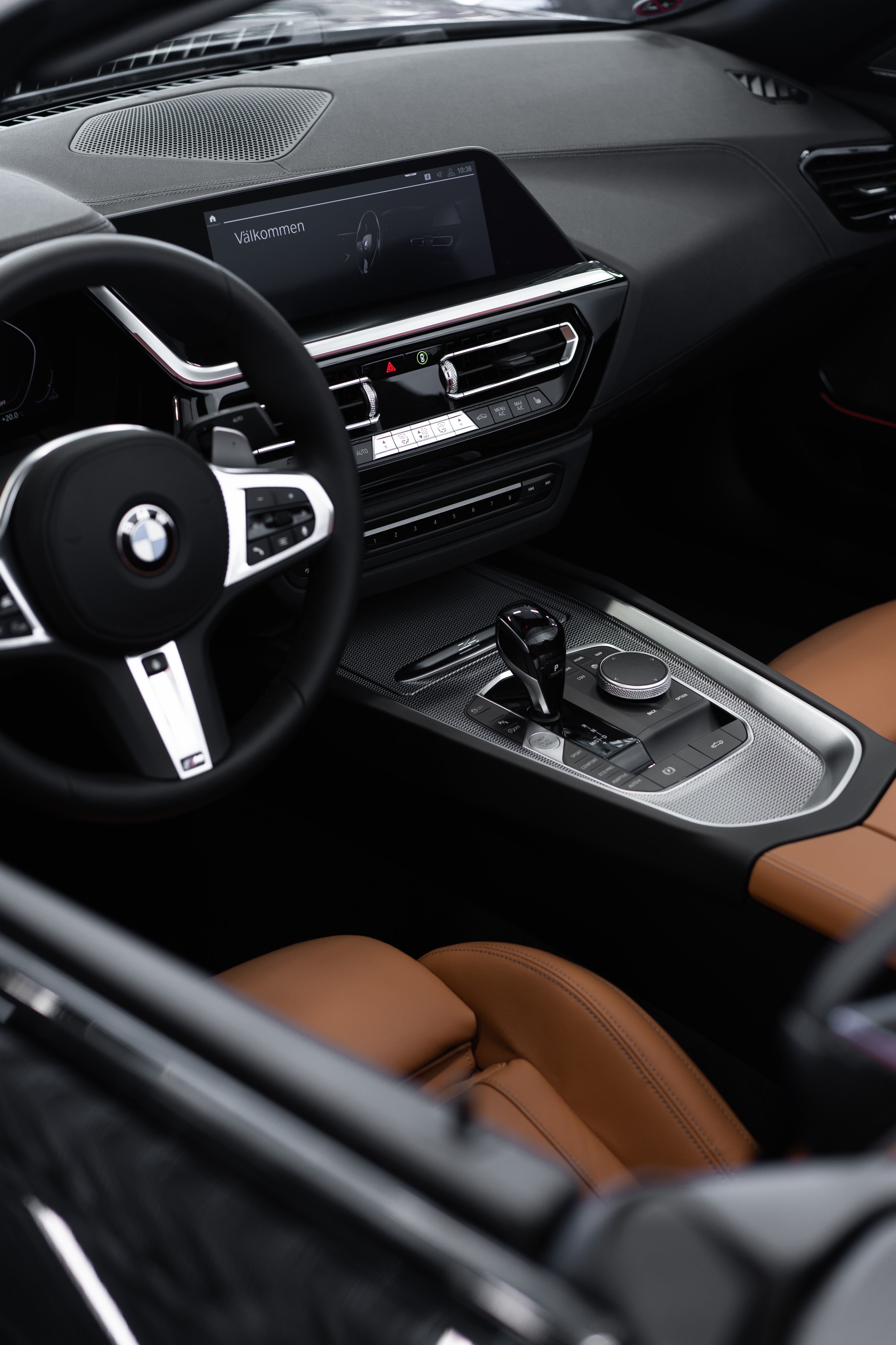 bmw, cars, car, machine, steering wheel, rudder, salon wallpapers for tablet